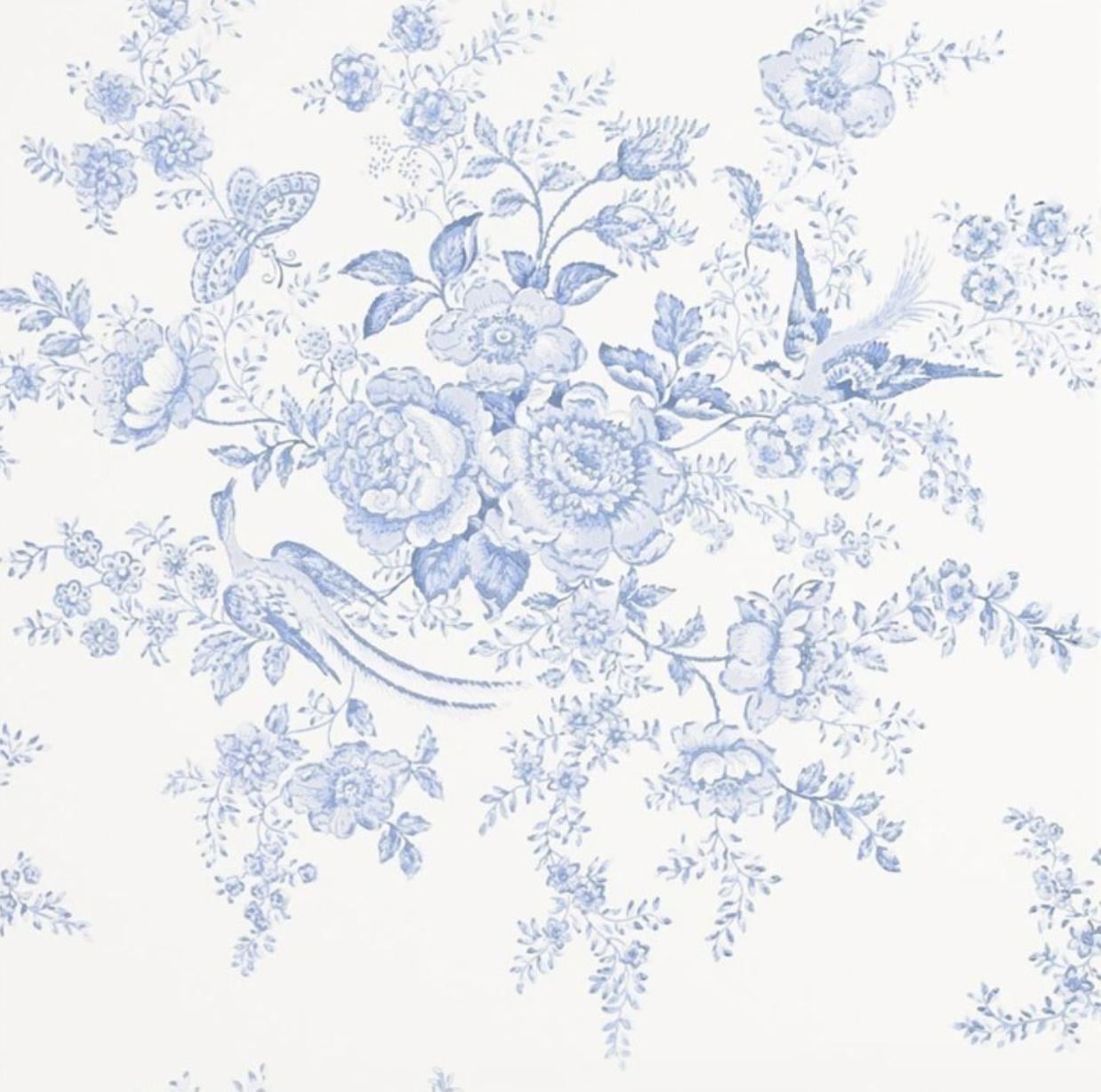 Blue and White Floral Wallpapers Top Free Blue and White Floral