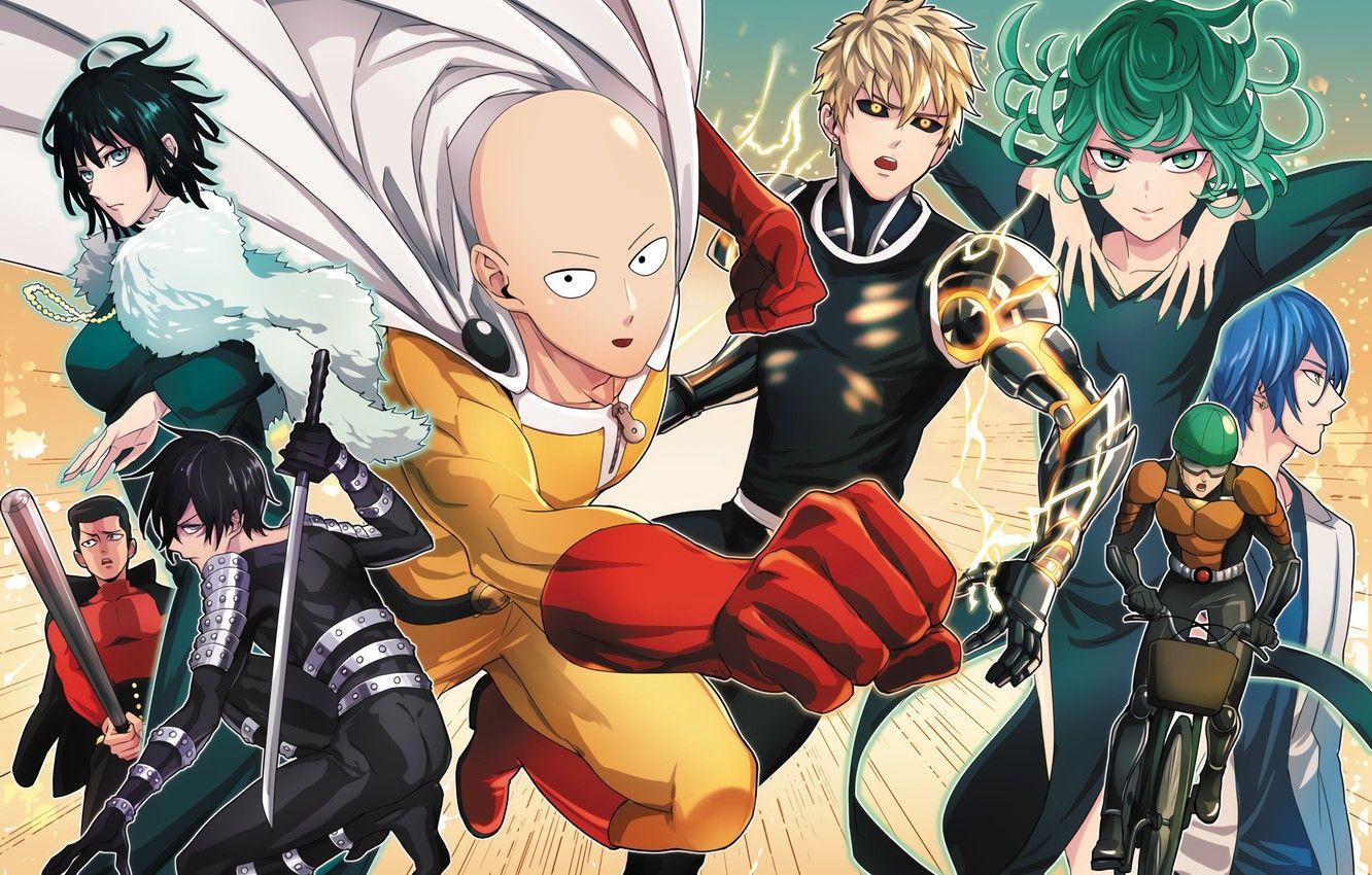 Saitama Genos One Punch Man Wallpaper by kuronekoisawesum