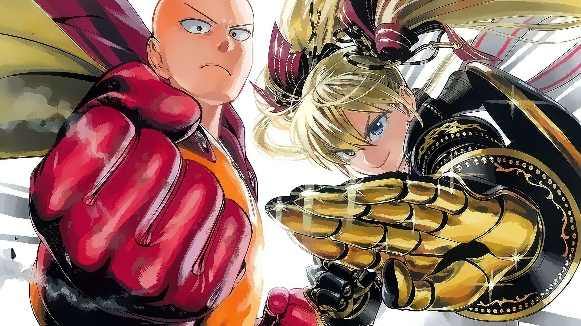 1920x1080 anime, Saitama, Genos, One Punch Man Wallpaper HD / Desktop and Mobile Background
