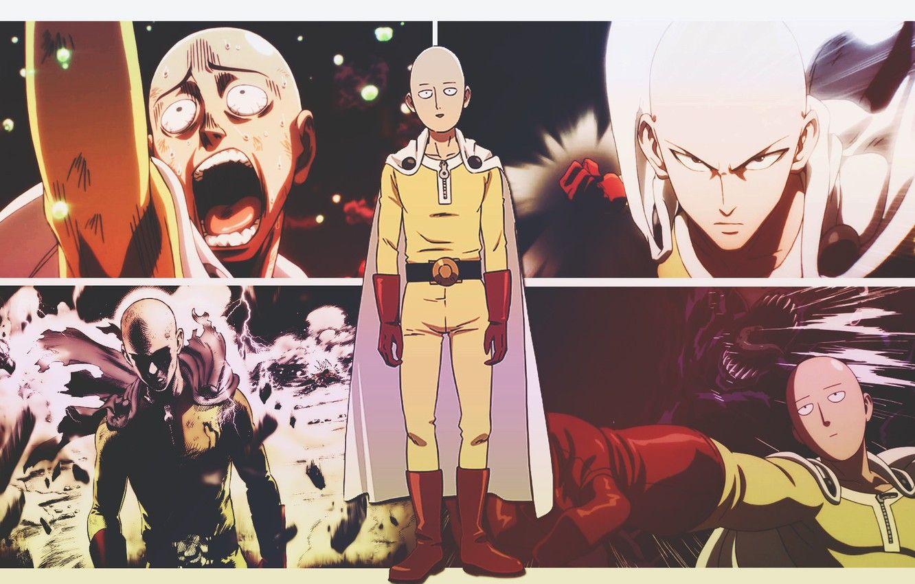 1332x850 Wallpaper Anime, One Punch Man, Saitama Image For Desktop, Section прочее