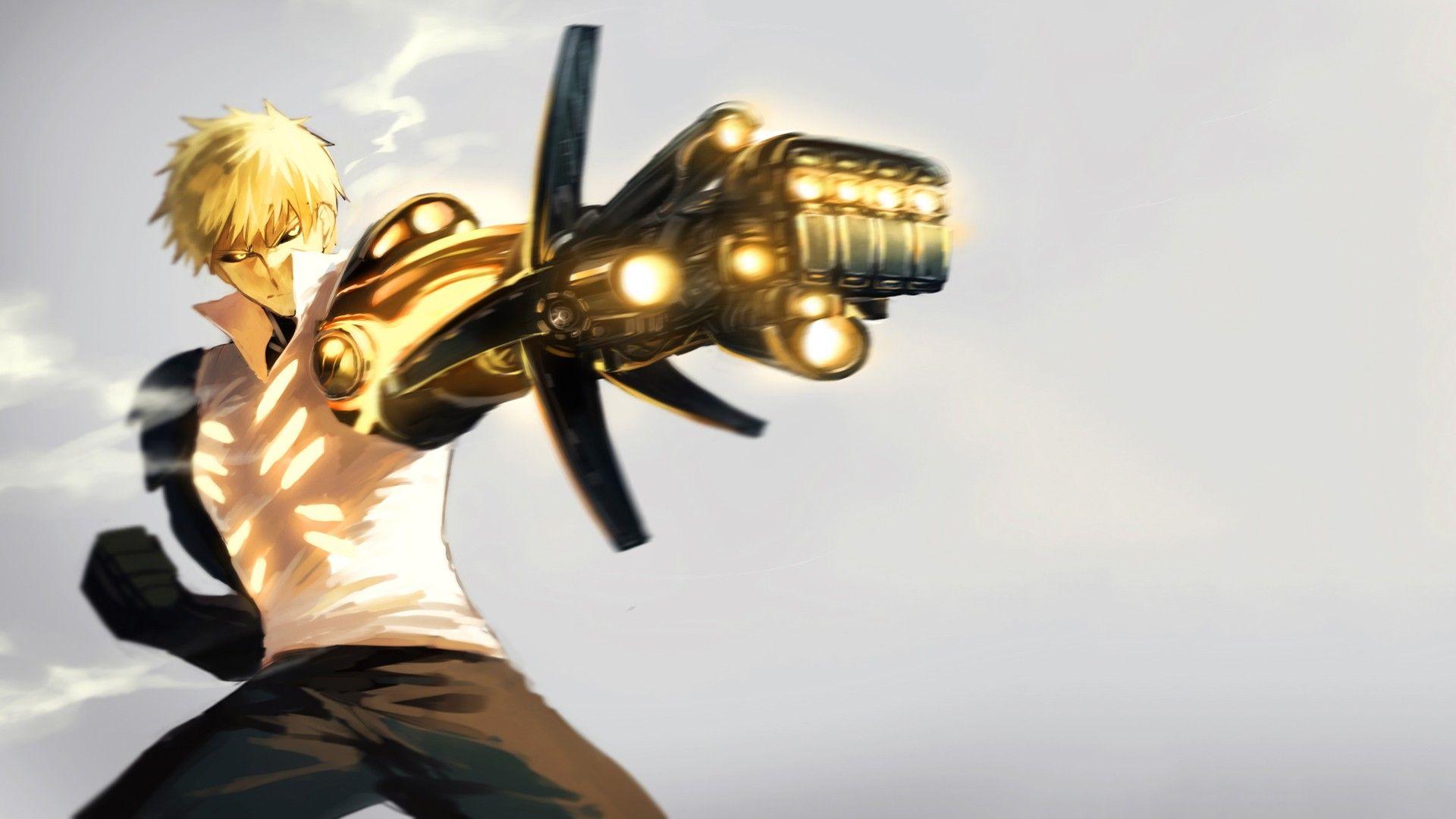 1920x1080 #One Punch Man, #Genos, #anime, Wallpaper. Mocah.org HD Desktop Wallpaper