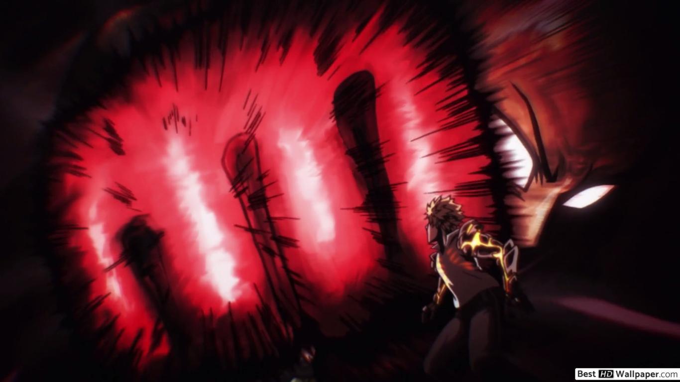 1366x768 One Punch Man, Saitama, Death Punch HD wallpaper download