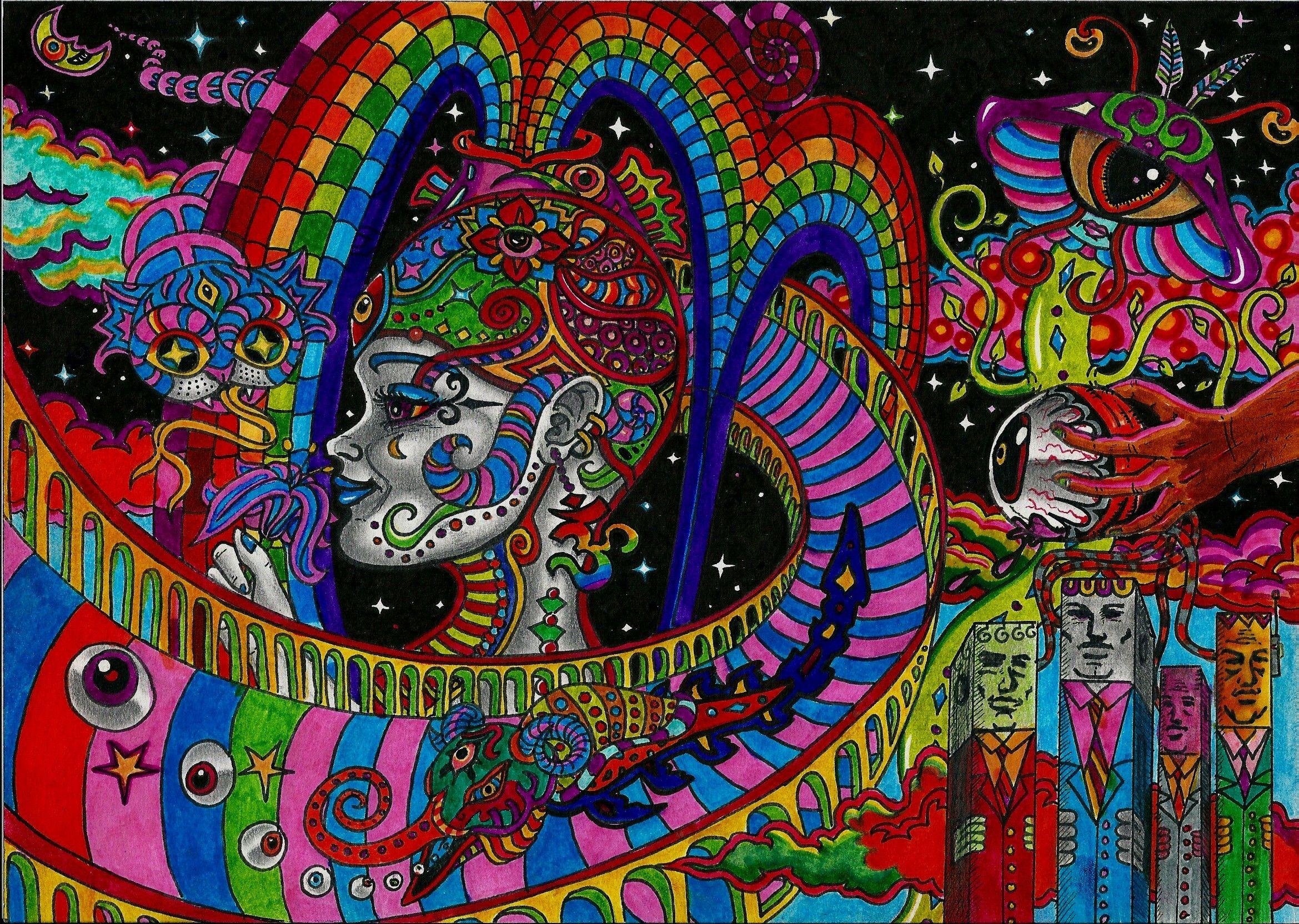2339x1664 4k Trippy Wallpaper