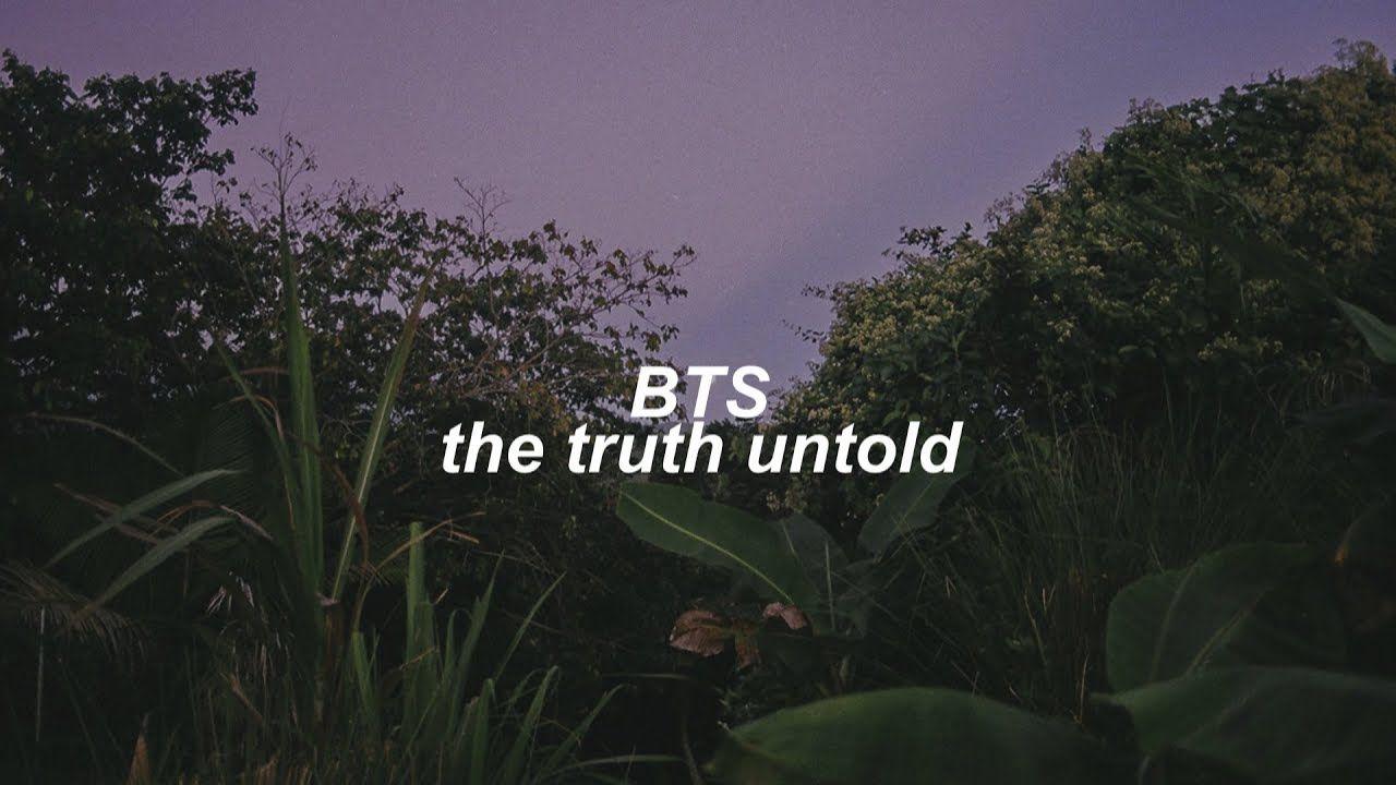 1280x720 BTS Truth Untold (english lyrics)