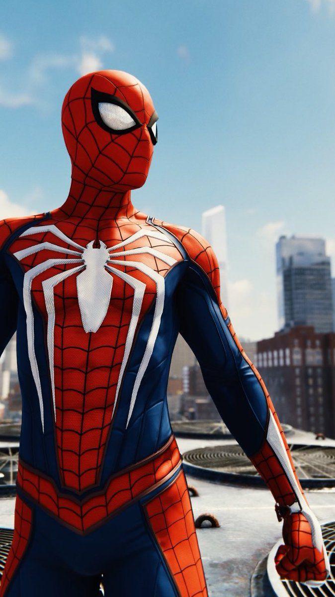 674x1200 Wall Spider'm Going To Start Doing Some #WednesdayWallpaper. As The Name Suggests I'm Going To Tweet Phone Wallpaper Type Photo Of A Specific Suit, On Wednesdays. Since It's The First