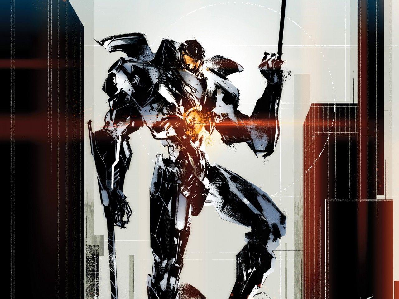 1280x960 Pacific Rim Gypsy Danger Art Wallpaper