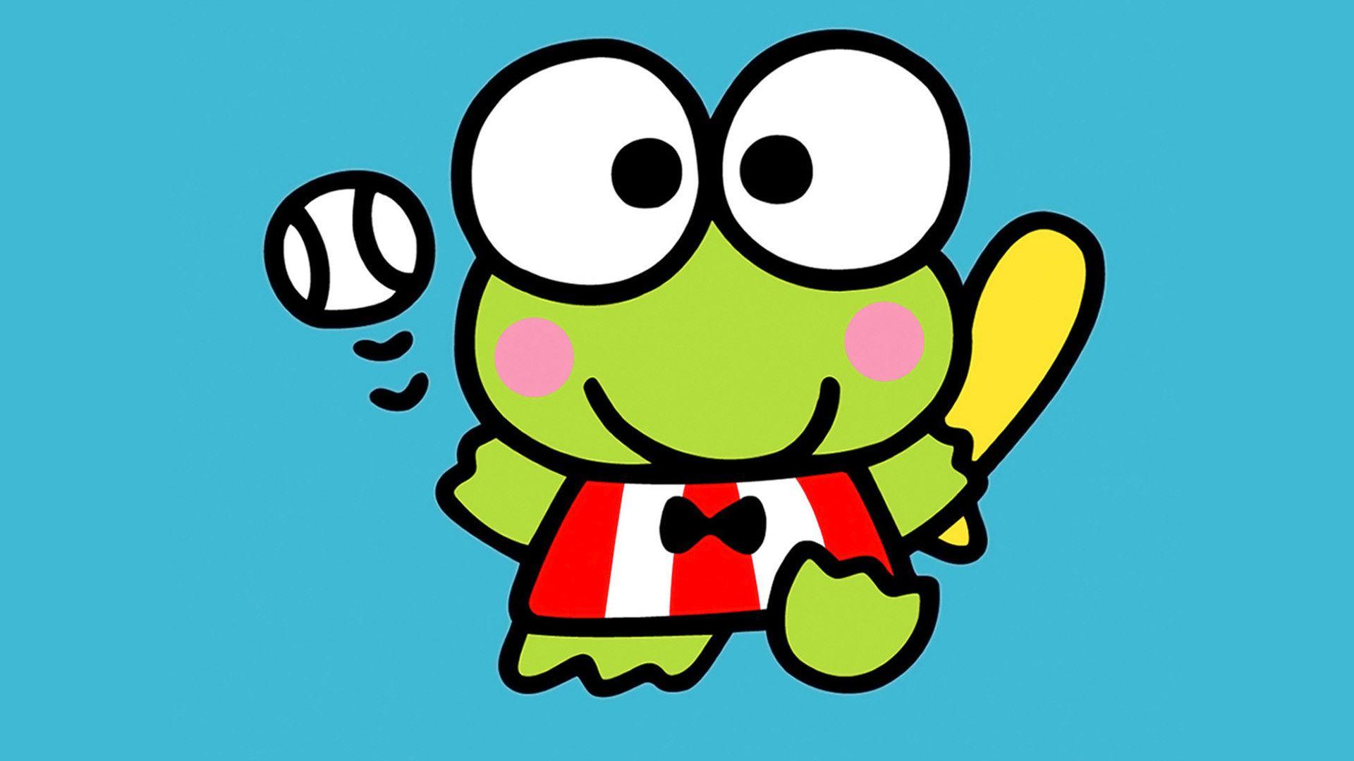1920x1080 Keroppi Baseball 1920ã—1080 Digital Citizen Src Widescreen HD Wallpaper