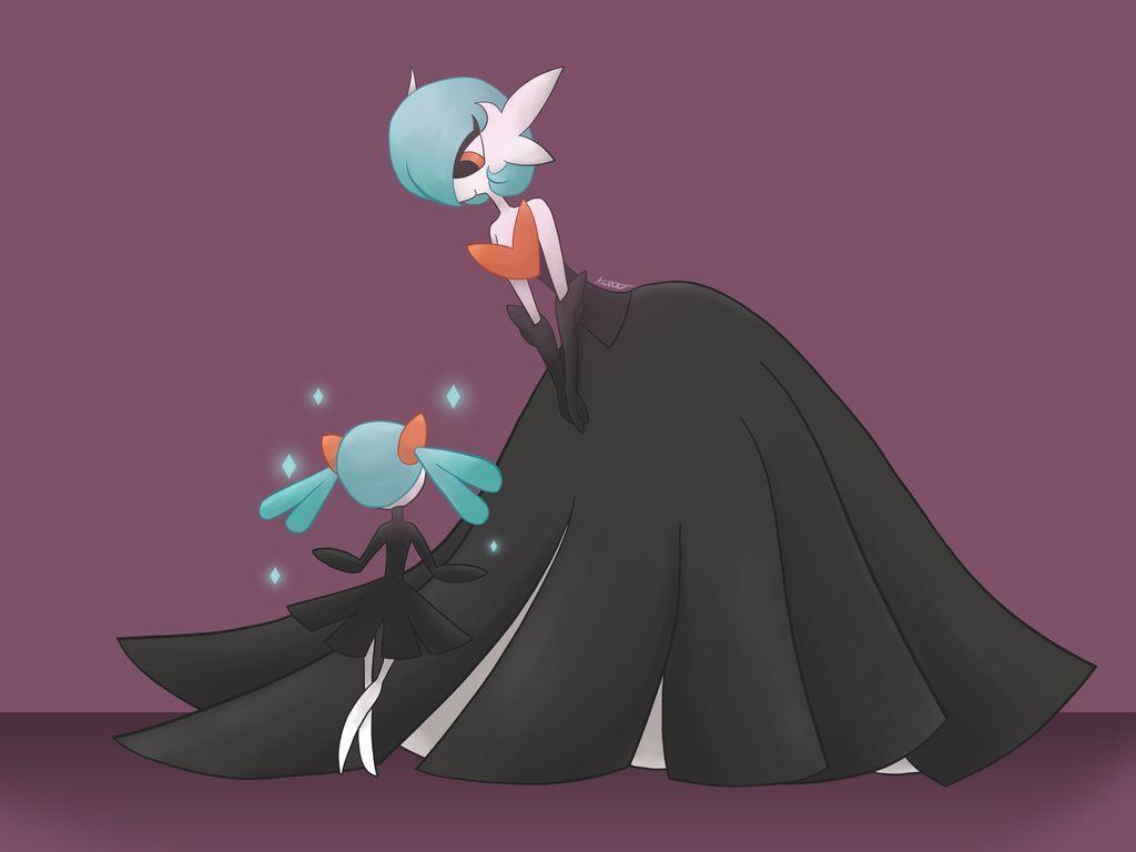 1024x768 Shiny Gardevoir and Kirlia by Godesscall. Shiny gardevoir, Cute pokemon, Pokemon picture