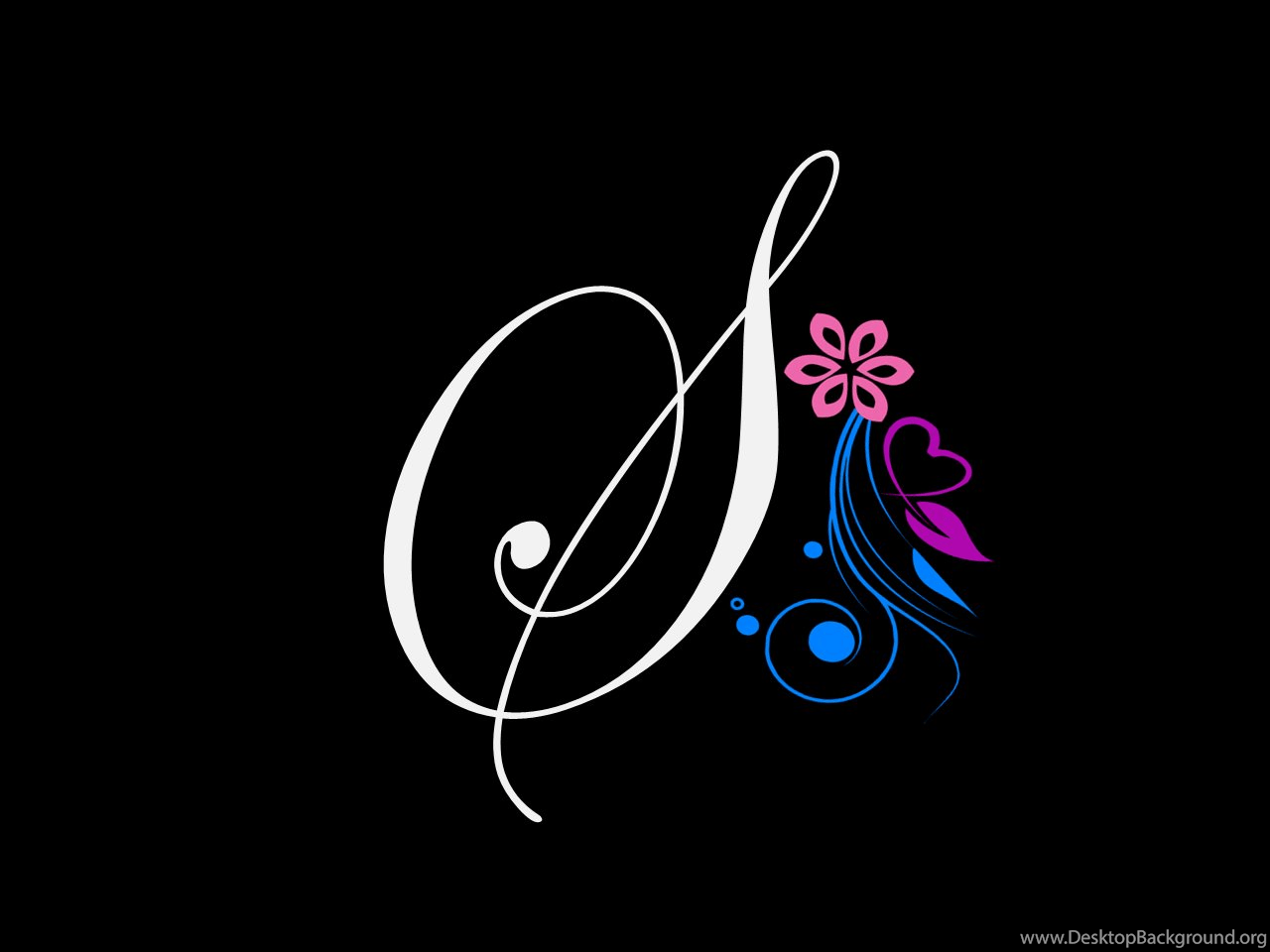 1280x960 Letter S Wallpaper Desktop Background