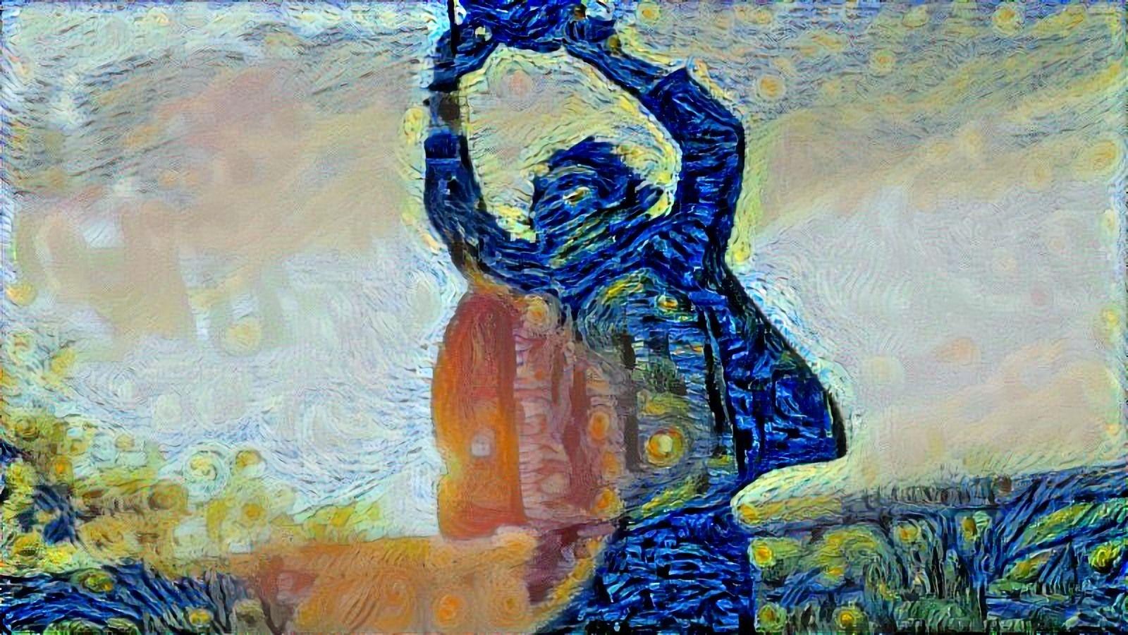 1600x900 What if Van Gogh Painted Horror Icon? [Wallpaper Wednesday]
