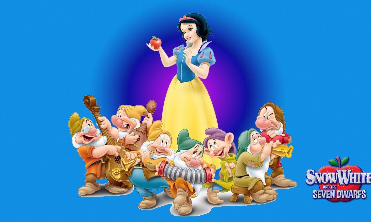 1280x768 Now White And The Seven Dwarfs Red Apple Doc Dopey Sneezy Happy Bashful Sleeping And Grumpy HD Wallpaper 1920x1200 :