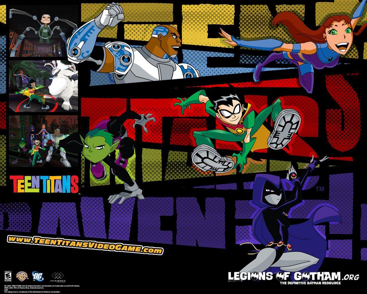 1280x1024 Teen Titans Wallpaper for Desktop Handpicked Wallpaper's Collection