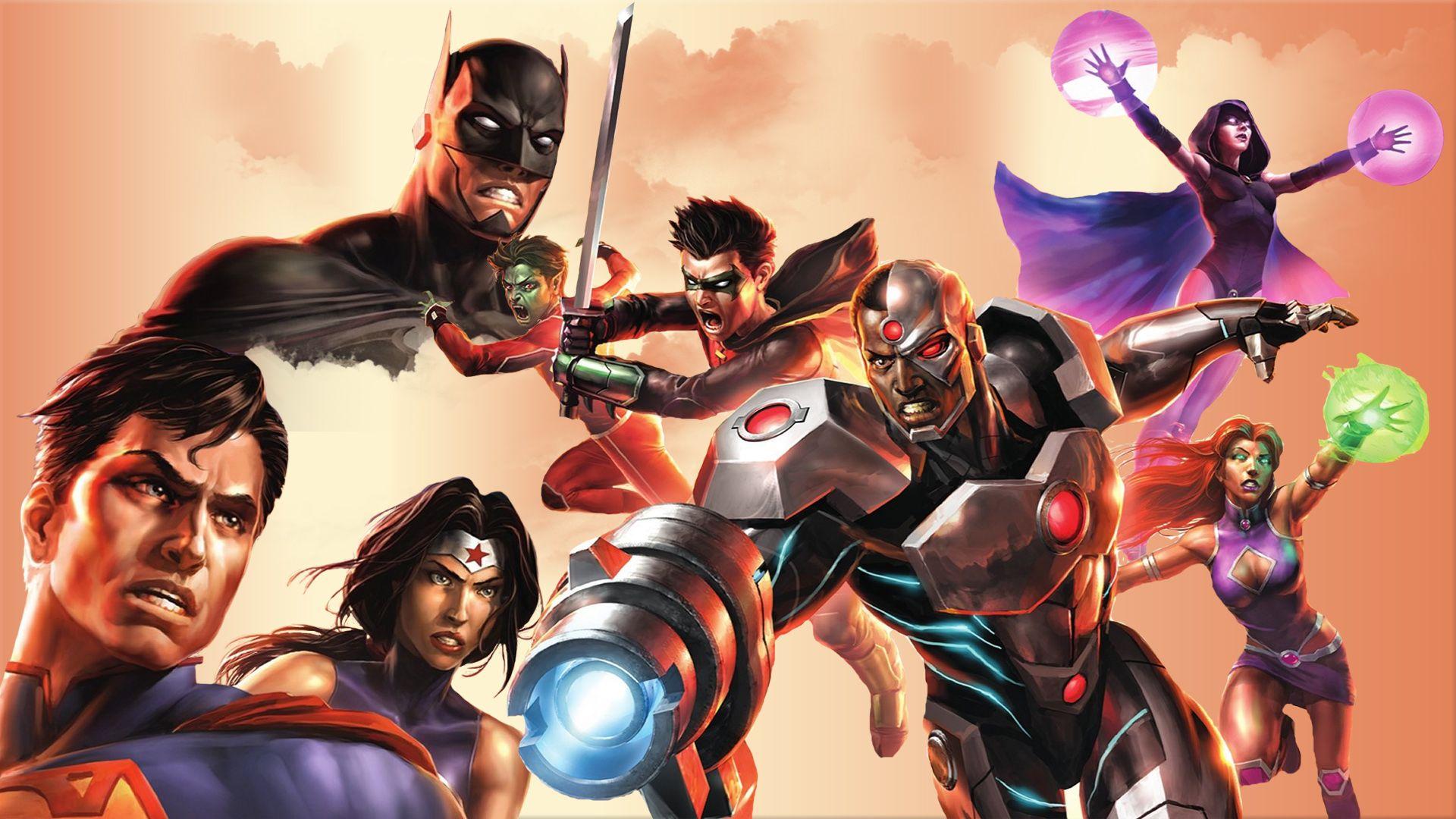 1920x1080 Justice League Vs. Teen Titans wallpaper, Movie, HQ Justice League Vs. Teen Titans pictureK Wallpaper 2019
