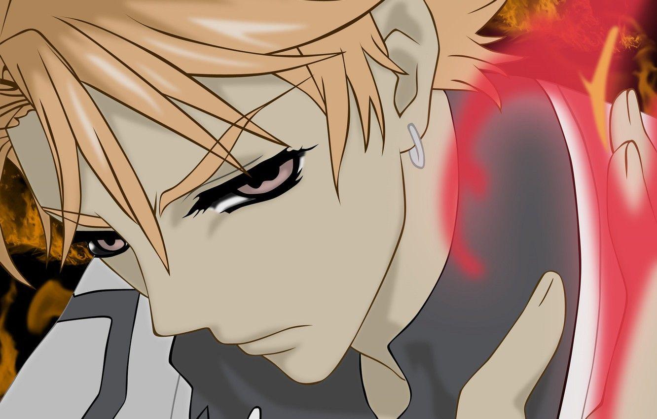 1332x850 Wallpaper Look, Face, Art, Vampire Knight, Knight Vampire, Matsuri Hino, Akatsuki Kain Image For Desktop, Section сёнэн