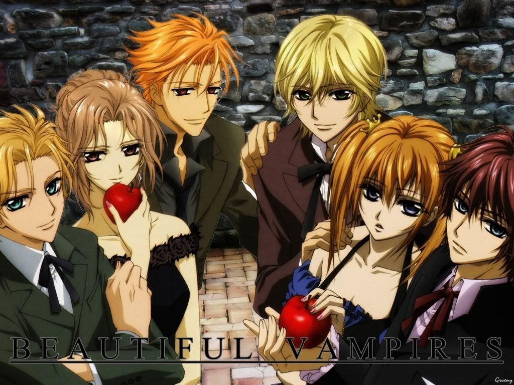 1024x768 Wallpaper Vampire Knight Anime