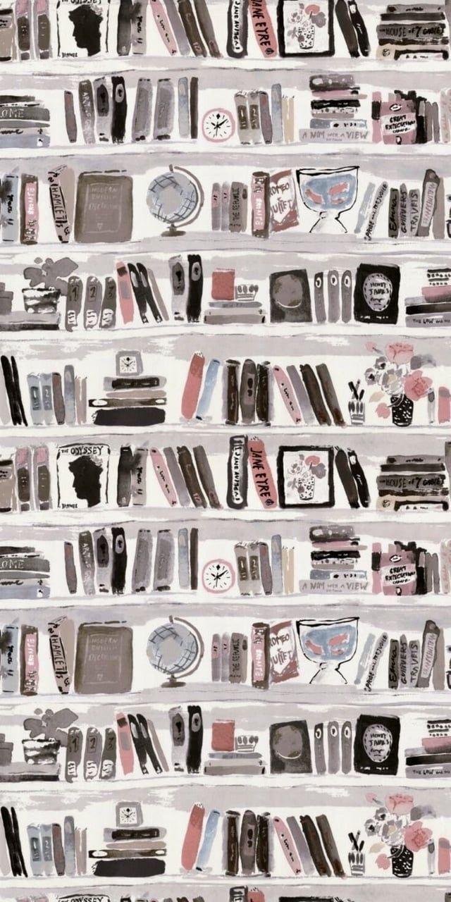 640x1280 Imagen de background, girly, and iphone. Blush wallpaper, Book wallpaper, Wallpaper vintage