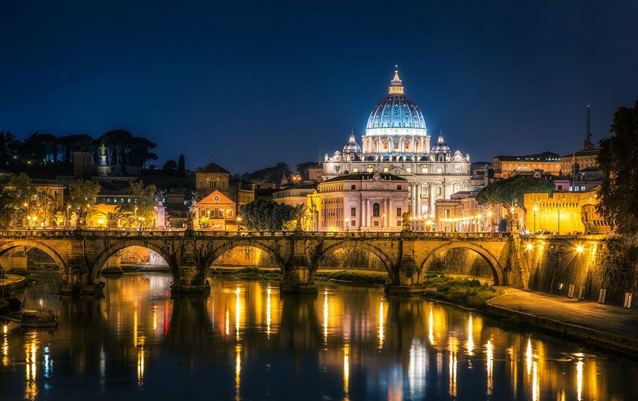 Rome Night Wallpapers - Top Free Rome Night Backgrounds - WallpaperAccess