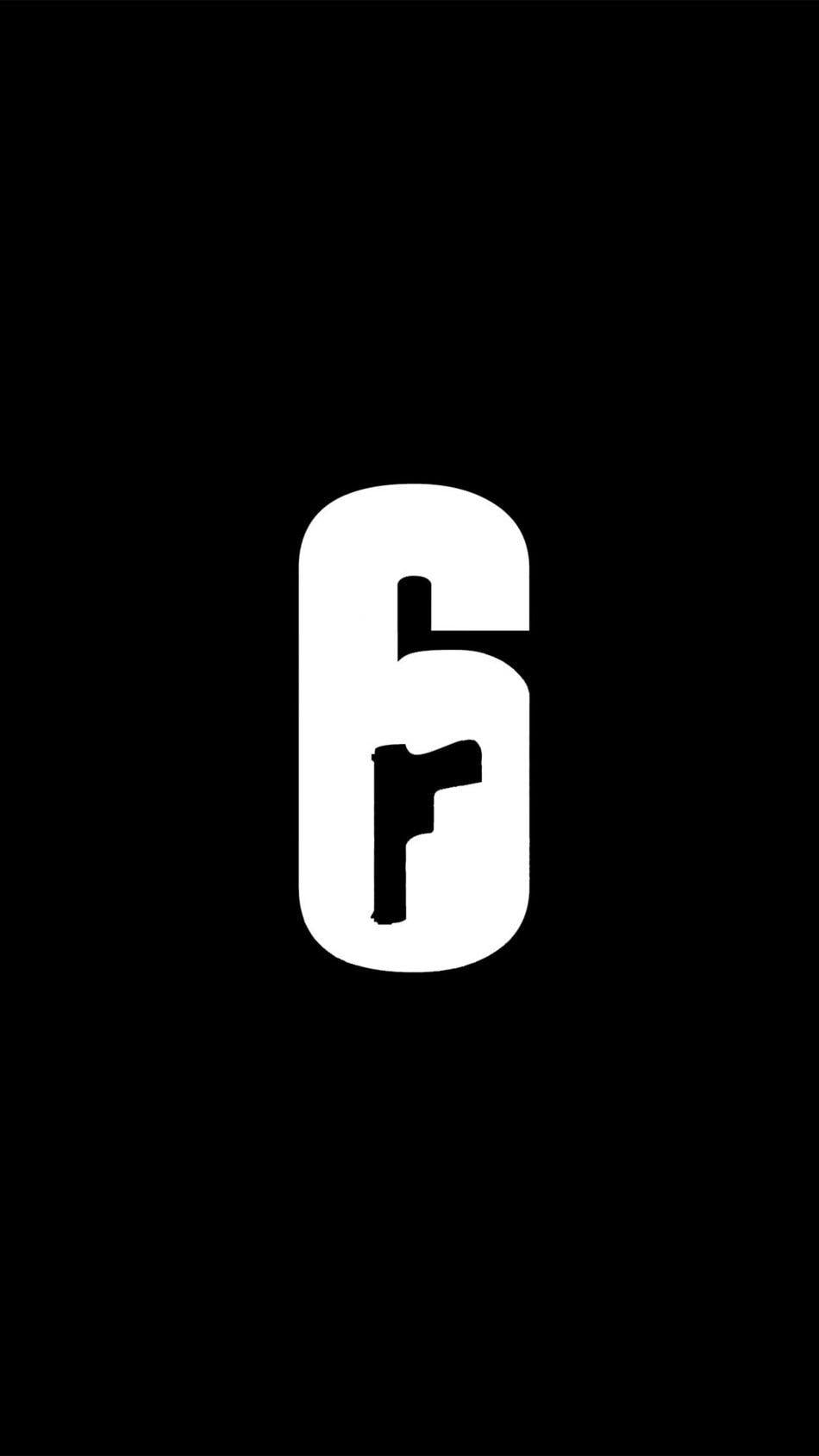 950x1689 Tom Clancy's Rainbow Six: Siege Minimal Logo 4K Ultra HD Mobile Wallpaper. Tom clancy's rainbow six, Rainbow six siege art, Tom clancy