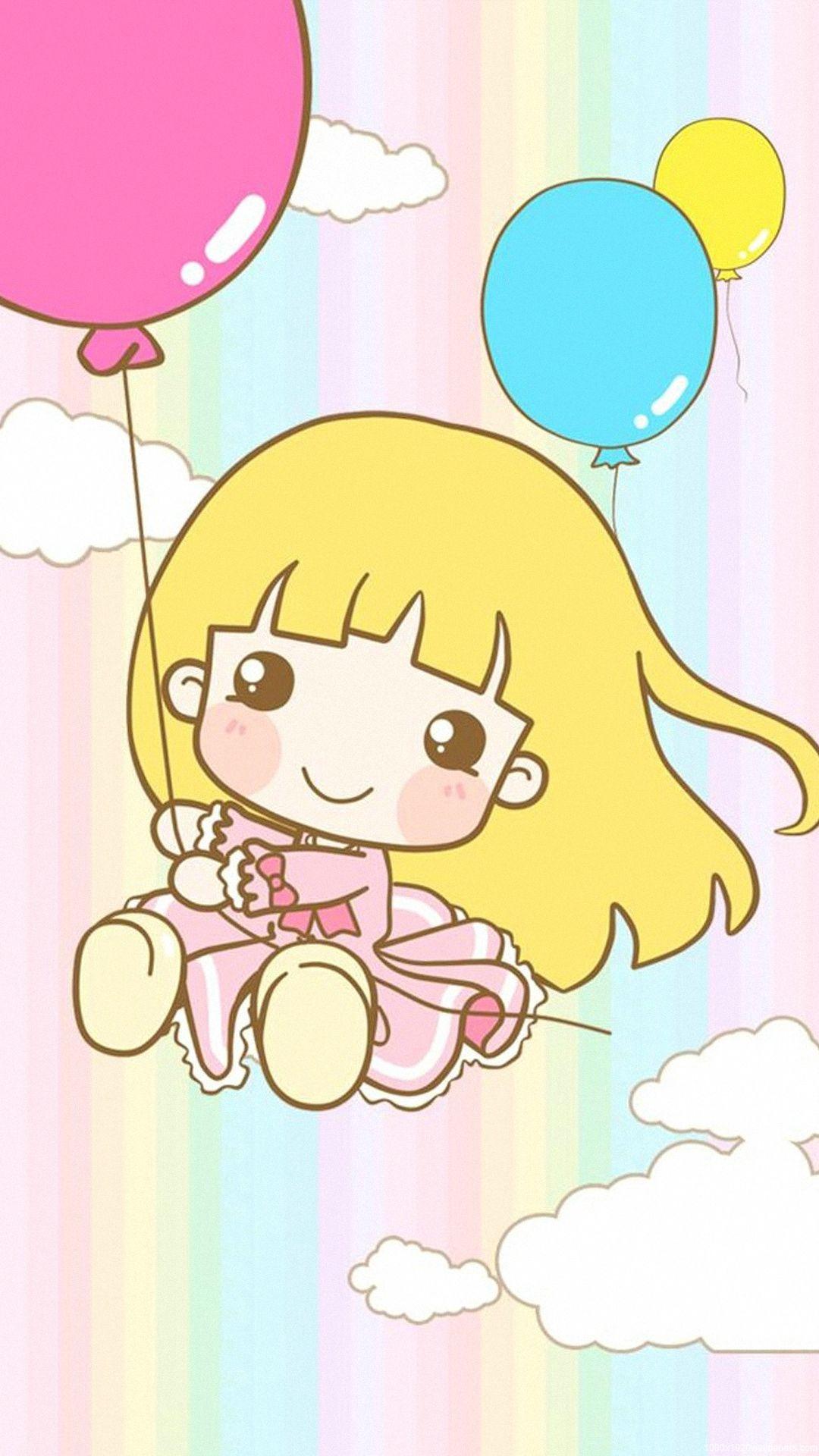 1080x1920 Cute Cartoon Wallpaper HD