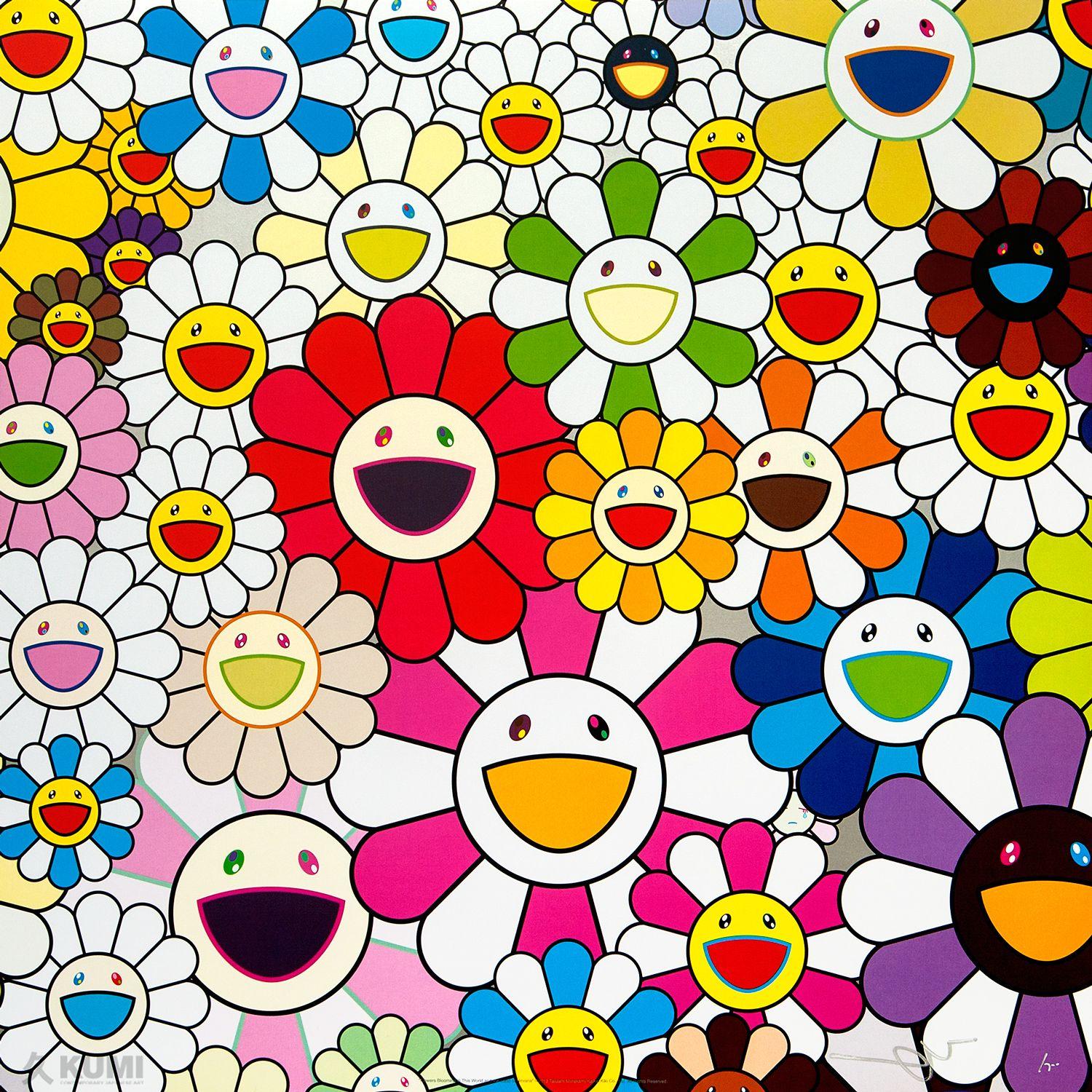 Takashi Murakami Flower Wallpapers - Top Free Takashi Murakami Flower