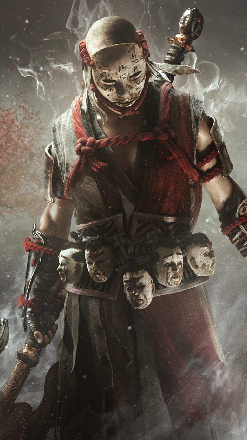 950x1689 For Honor 2019 4K Ultra HD Mobile Wallpaper. For honor characters, For honor samurai, Samurai wallpaper