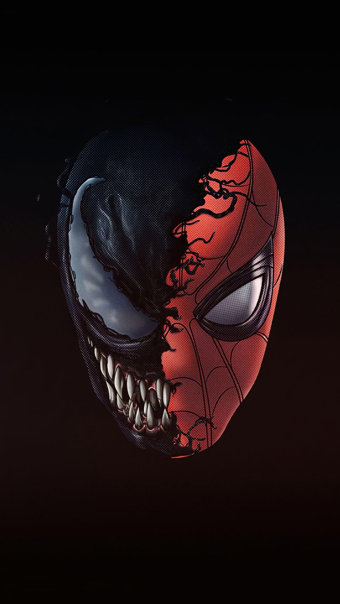 1080x1920 Spider Man and Venom iPhone 6s, 6 Plus and Pixel XL , One Plus 3t, 5 Wallpaper, HD Minimalist 4K Wallpaper, Image, Photo and Background