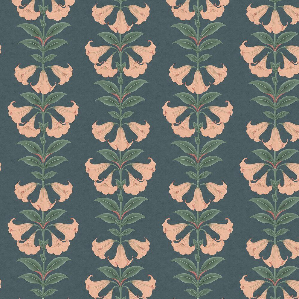 1000x1000 Angel's Trumpet by Cole & Son & Viridian on Ink : Wallpaper Direct
