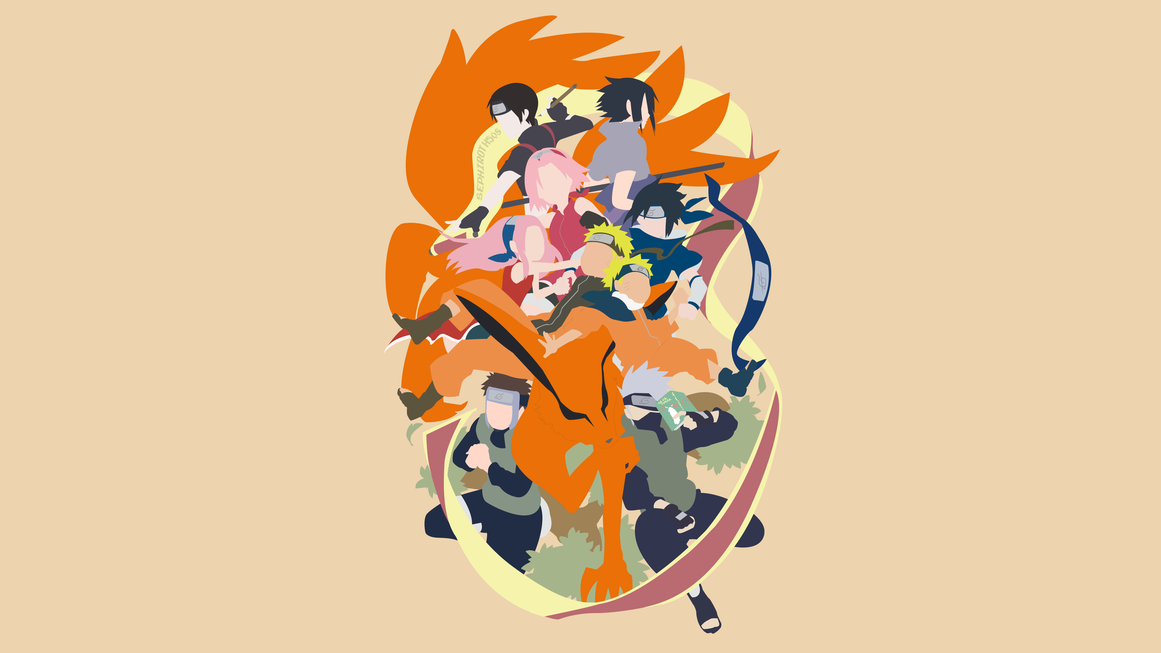 3840x2160 Konoha Wallpaper