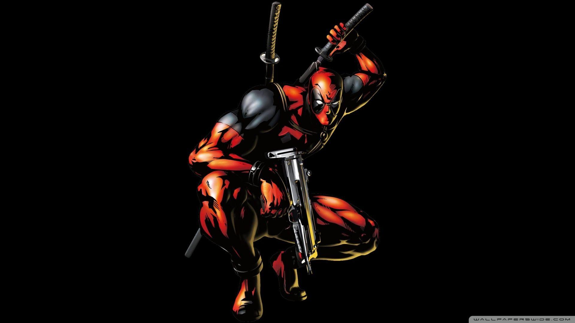1920x1080 Download Deadpool Cartoon Wallpaper 1920x1080