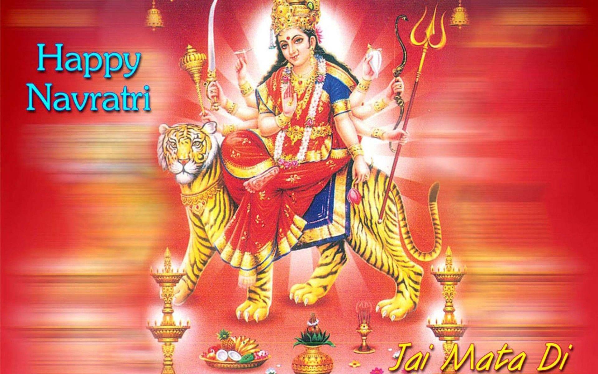 1920x1200 Hình nền hoạt hình Navratri HD Group - Happy Navratri Maa Durga - Hình nền 1920x1200