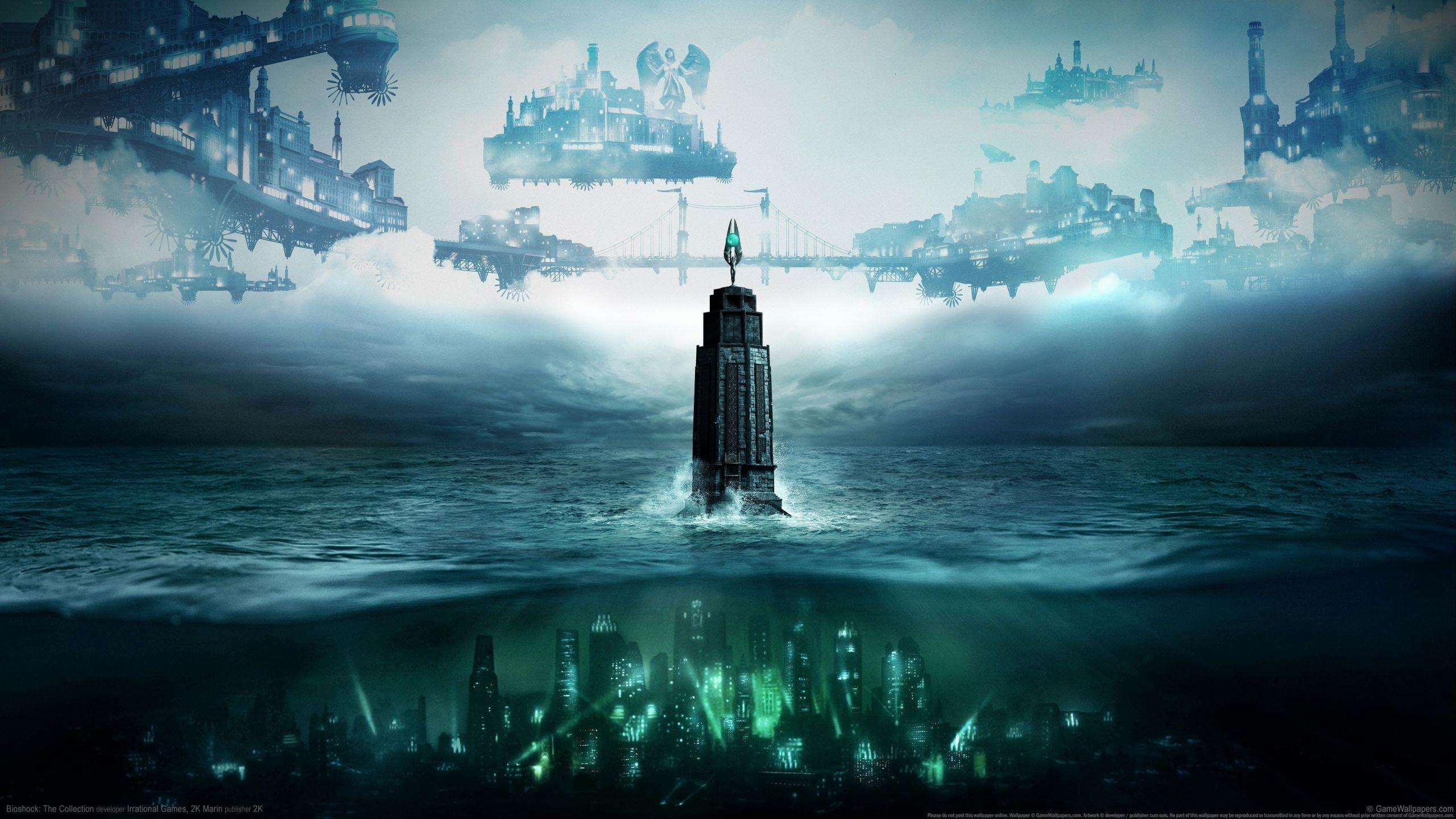 2560x1440 Bioshock Wallpaper 4k Luxury Bioshock tower HD Wallpaper Desktop and Mobile & S Combination of The Hudson