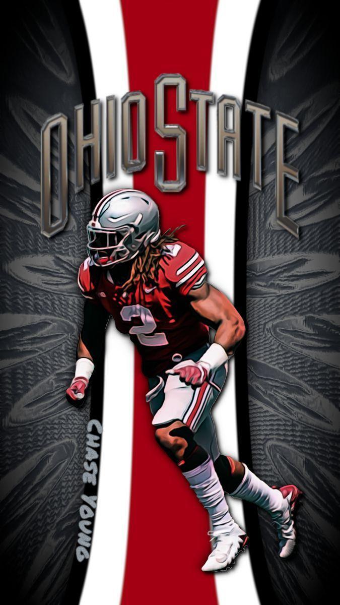 675x1200 Ohio State Chase Young Wallpaper
