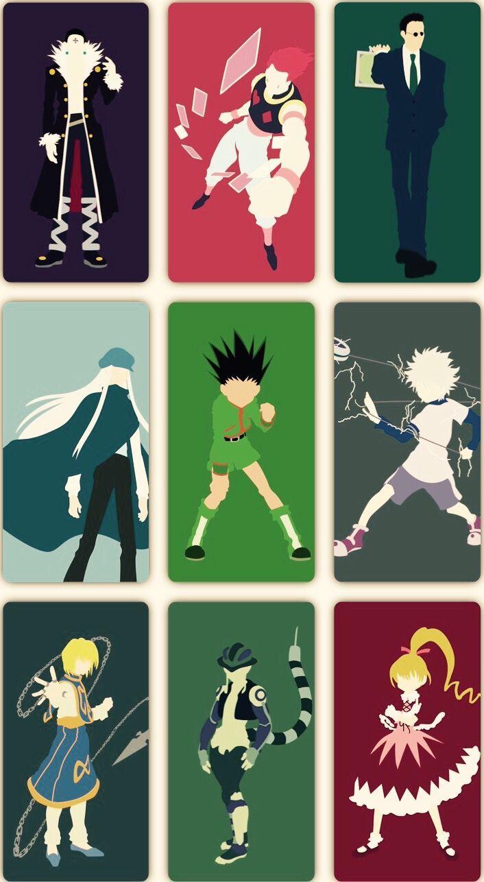 706x1286 Chrollo, Hisoka, Leorio, Kite, Gon, Killua, Kurapika, Meruem, and Bisky Hunter X Hunter. Hunter anime, Hunter x hunter, Anime wallpaper