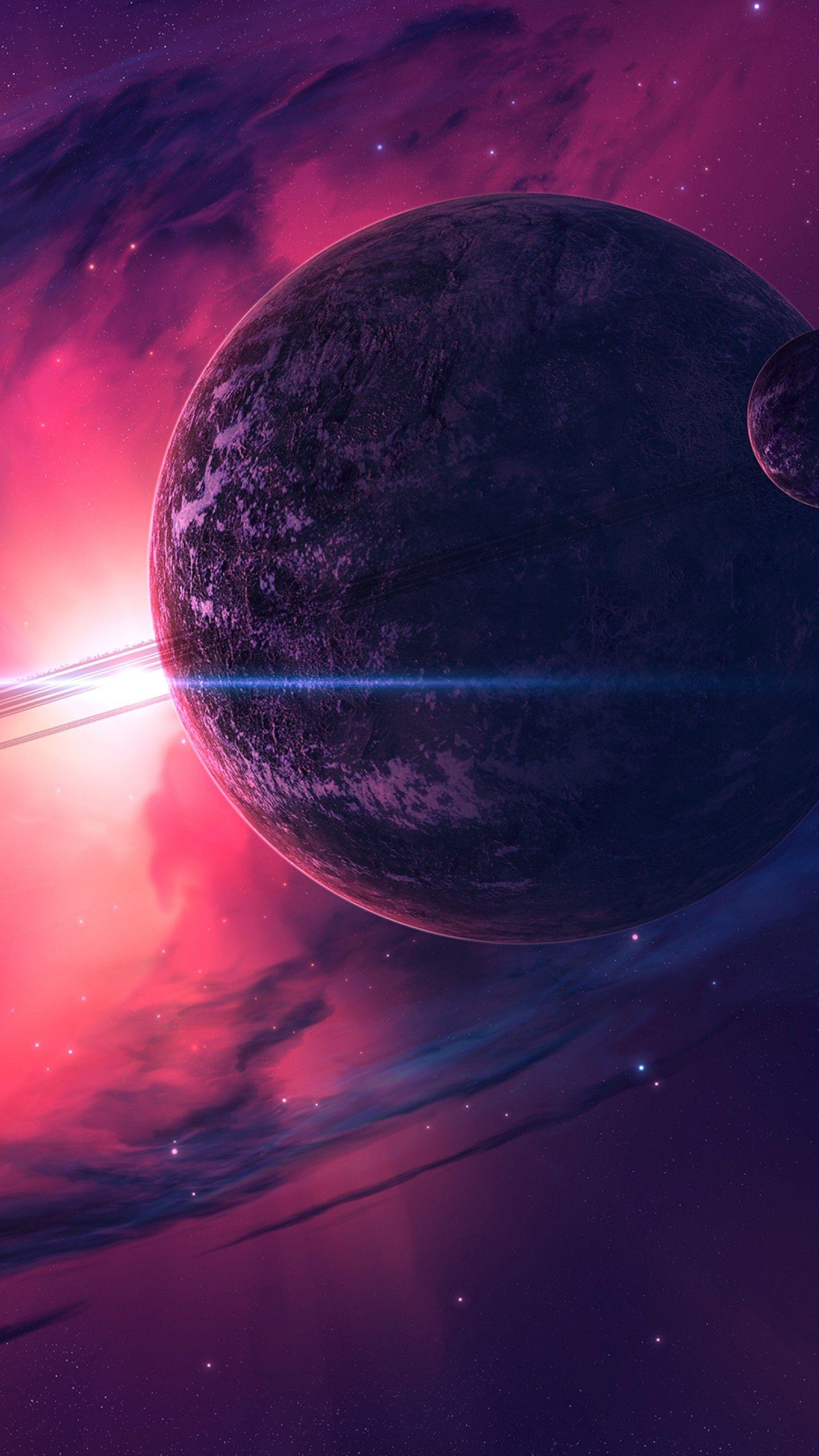 Pink Planet Wallpapers - Top Free Pink Planet Backgrounds - WallpaperAccess