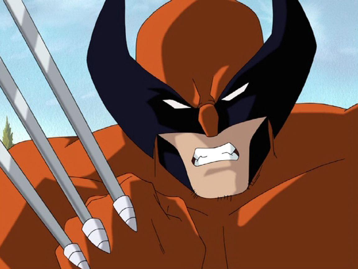 1152x864 X Men: Evolution Wolverine Wallpaper