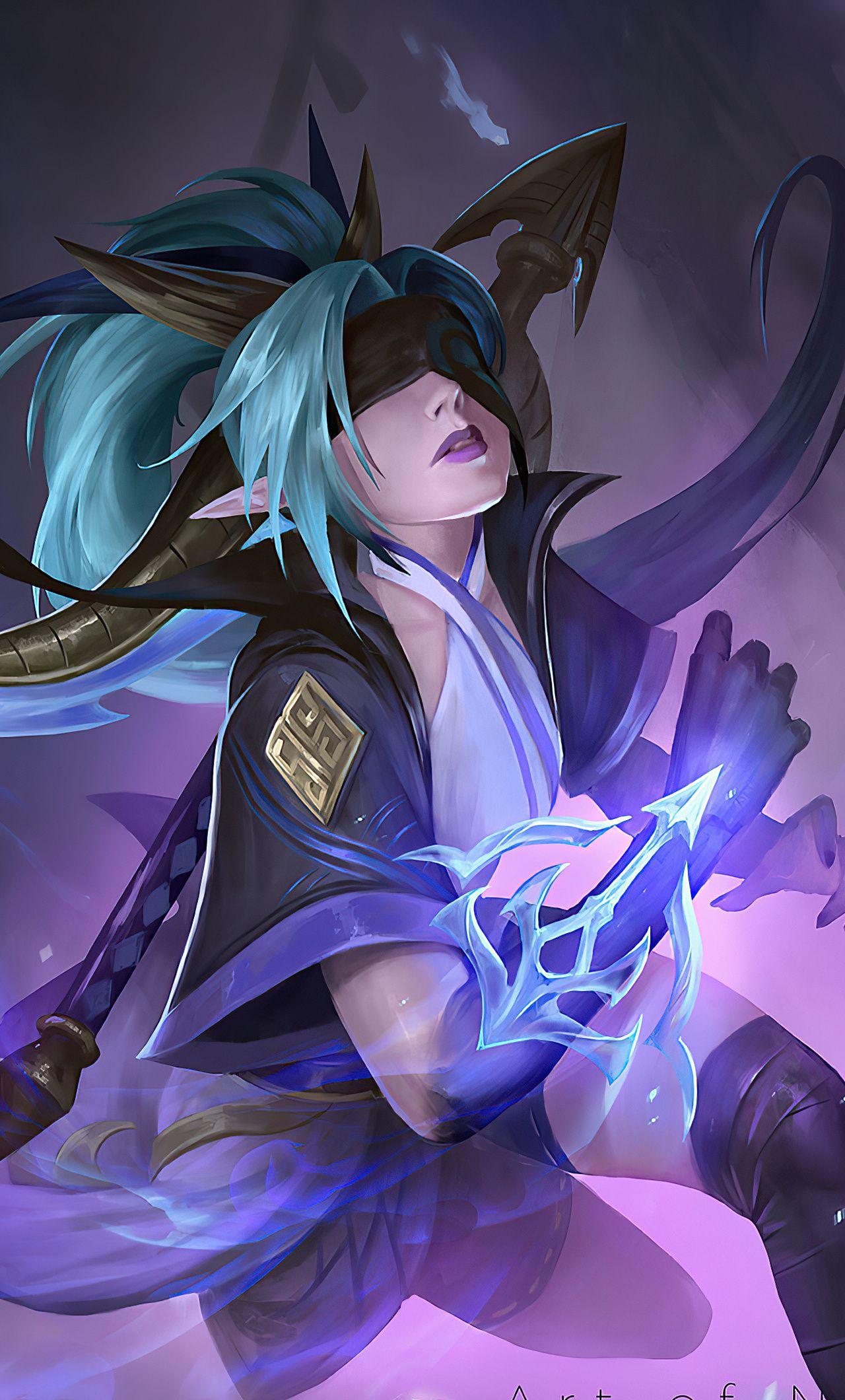 1280x2120 Spirit Blossom Vayne Fanart 4k iPhone HD 4k Wallpaper, Image, Background, Photo and Picture