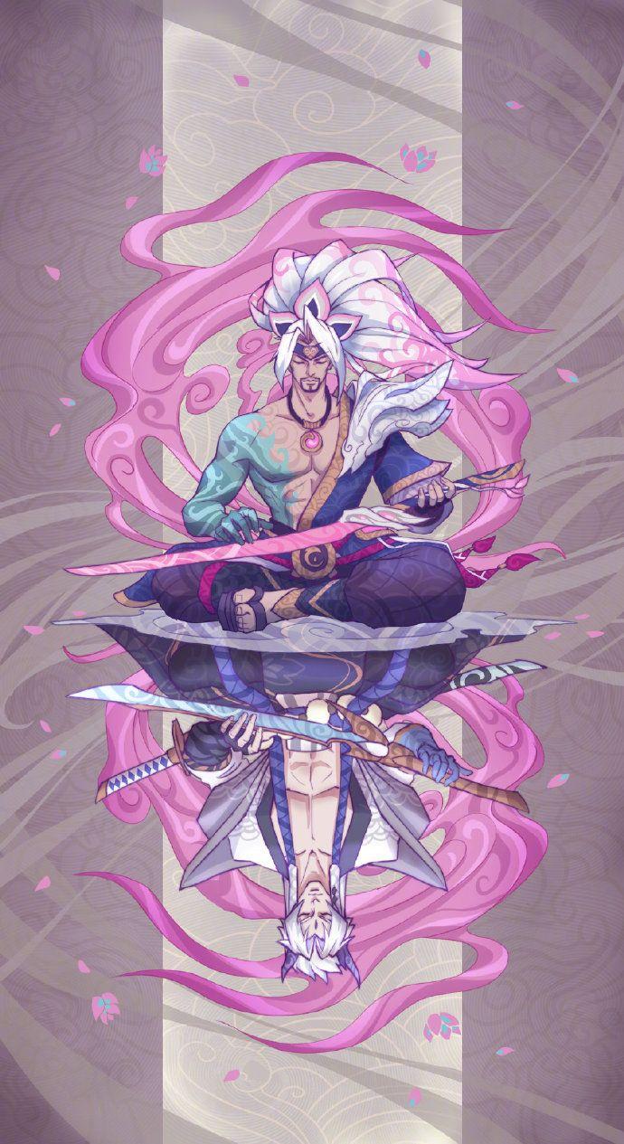 690x1265 Yasuo Phone Wallpaper HD Wallpaper
