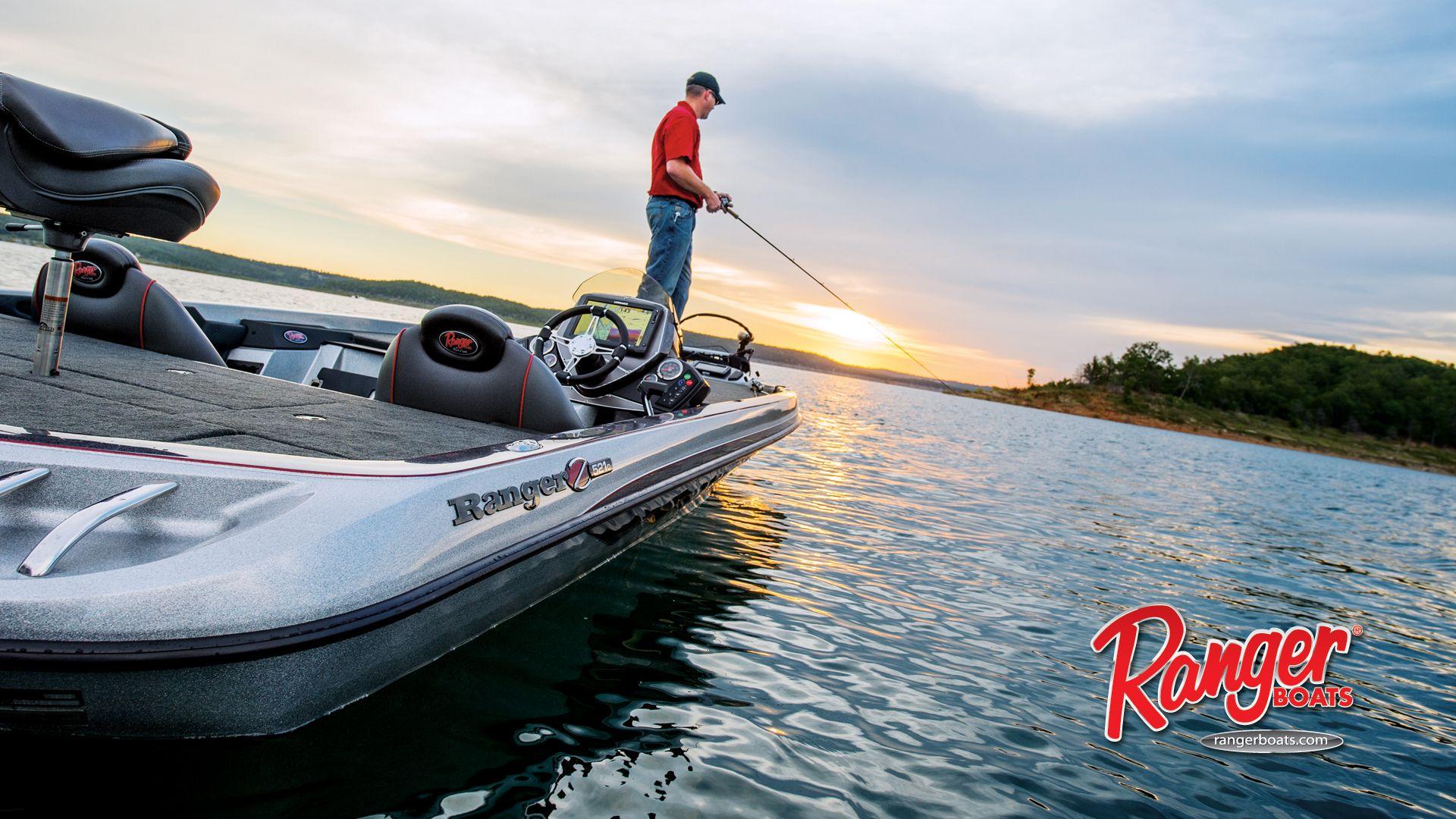 1920x1080 Bass Boat Wallpaper for Computer