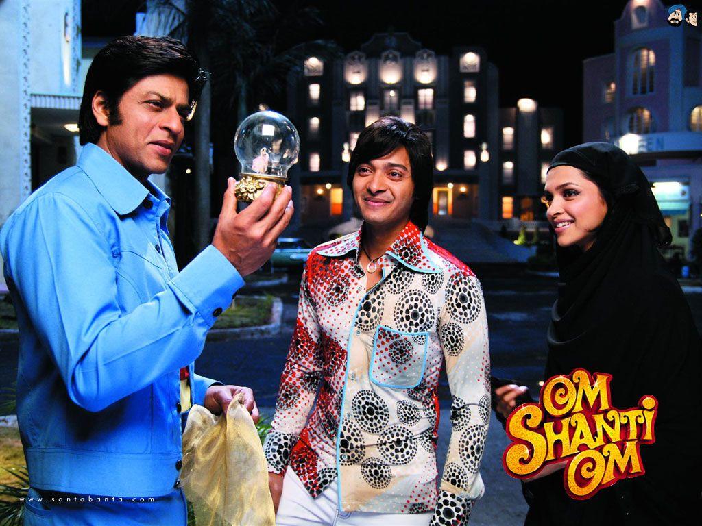 1024x768 Om Shanti Om Movie Wallpaper