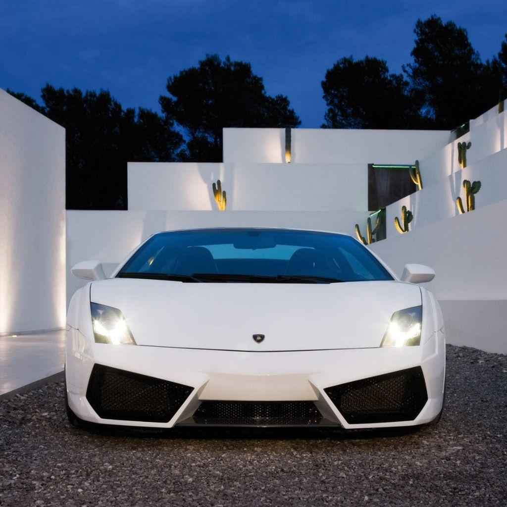 1024x1024 Lamborghini Gallardo iPad Wallpaper Free Download
