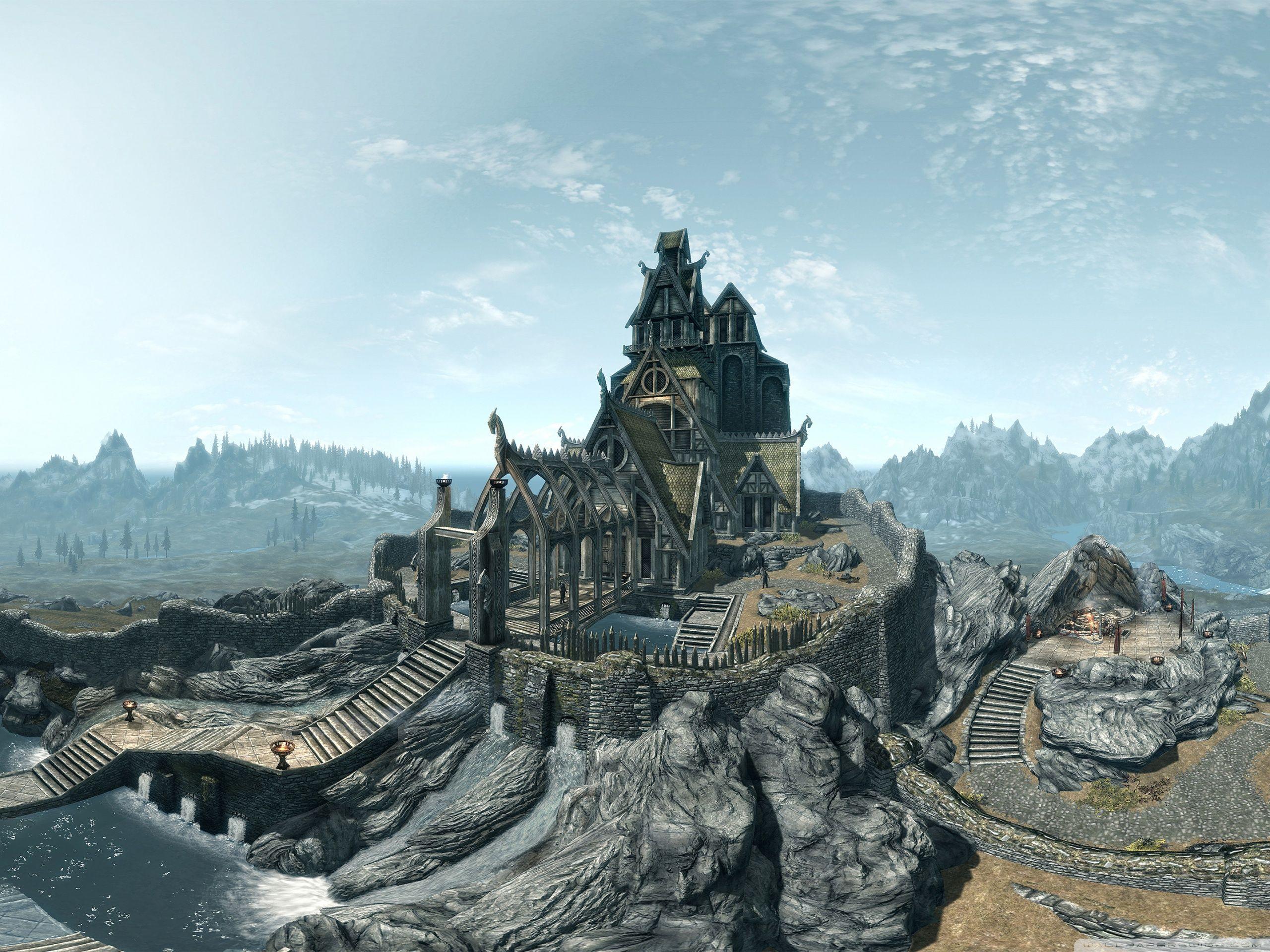 2560x1920 Whiterun, Birds Eye View Elder Scrolls V Skyrim Ultra HD Desktop Background Wallpaper for : Widescreen & UltraWide Desktop & Laptop : Multi Display, Dual Monitor : Tablet