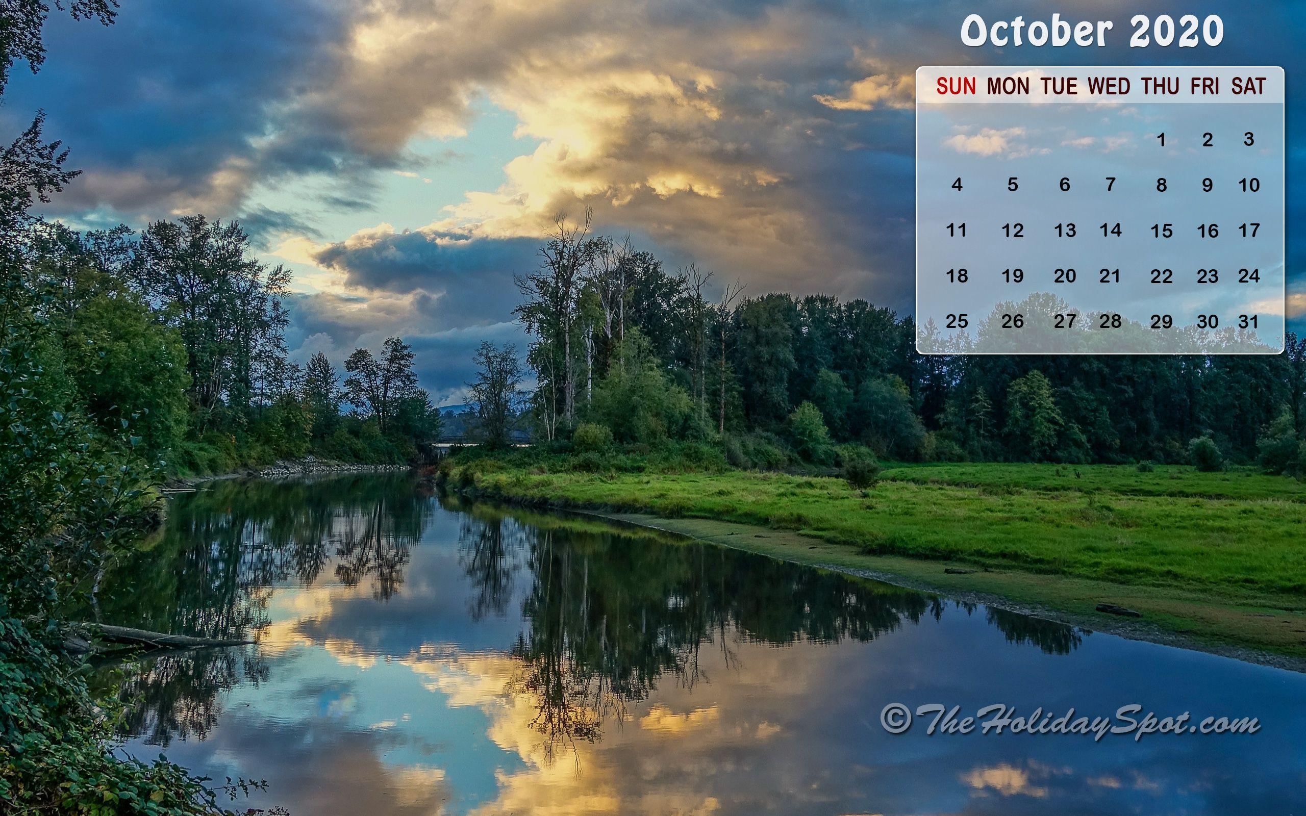 October 2020 Calendar Wallpapers - Top Free October 2020 Calendar ...