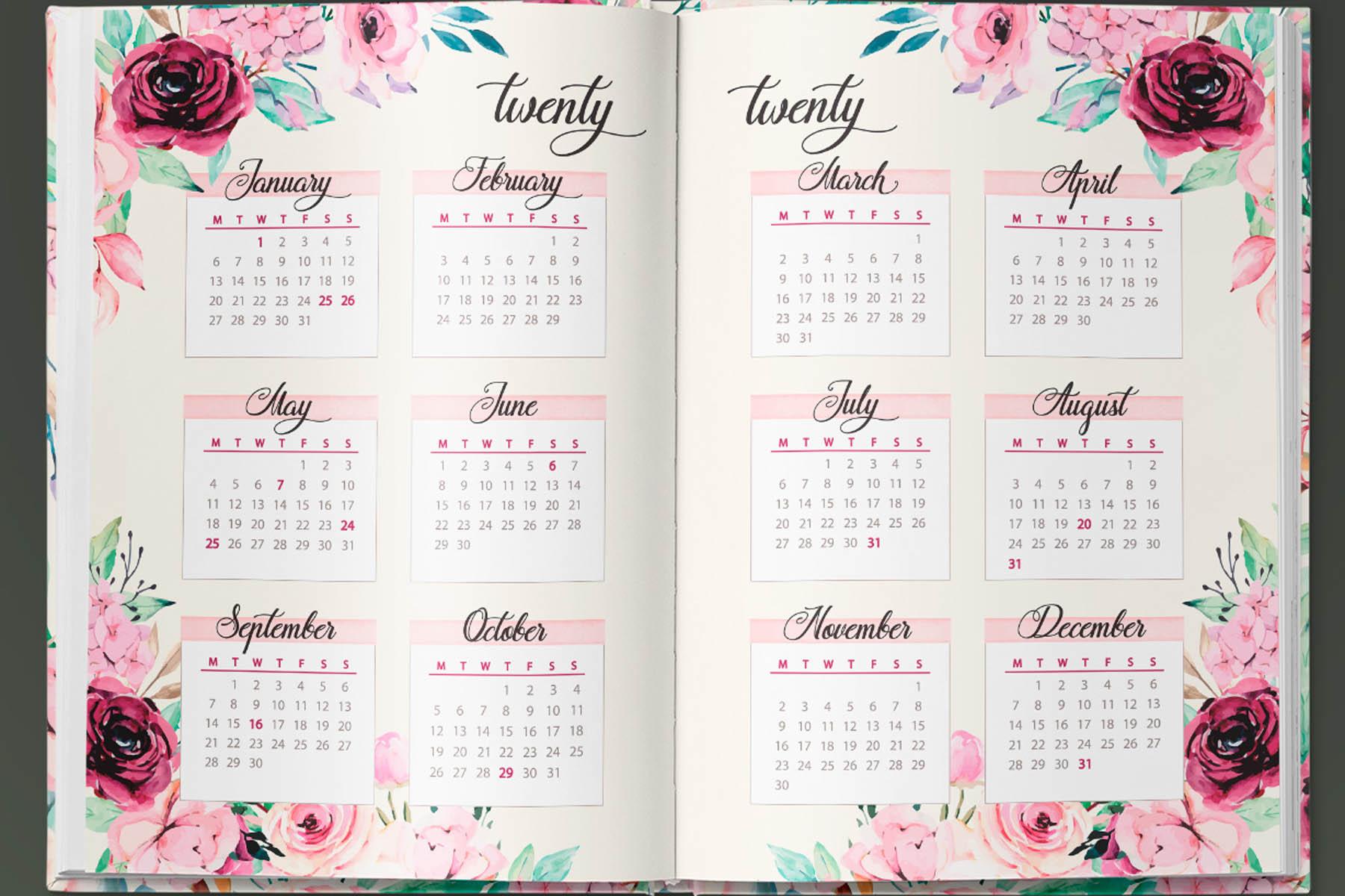 1800x1200 Indian Calendar 2020 Indian Festival & Holidays HD Wallpaper