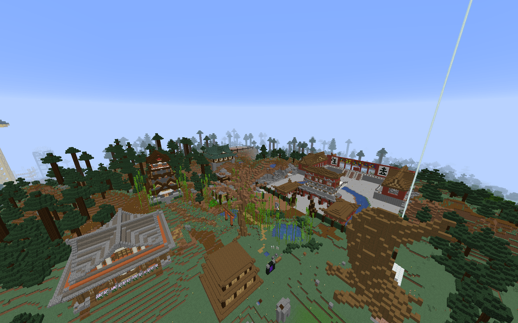 1680x1050 The Village of Konoha