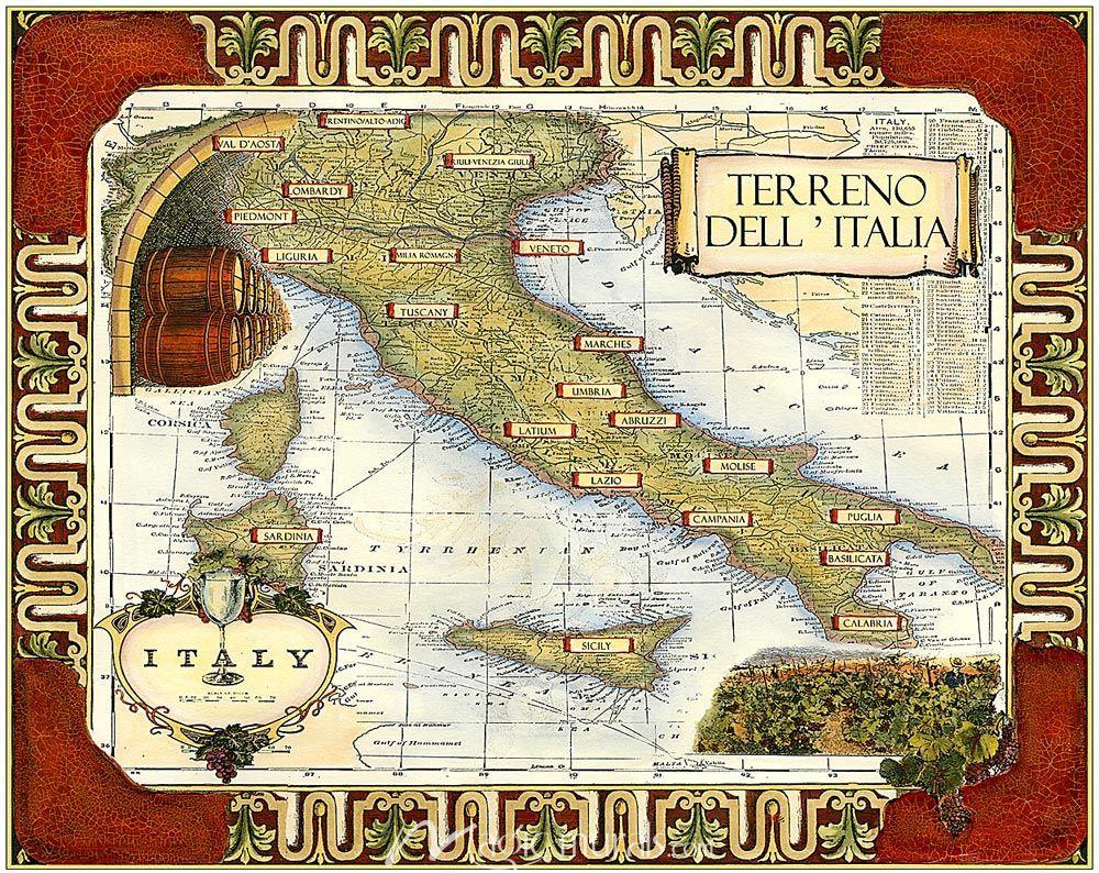 Italy Map Wallpapers - Top Free Italy Map Backgrounds - WallpaperAccess