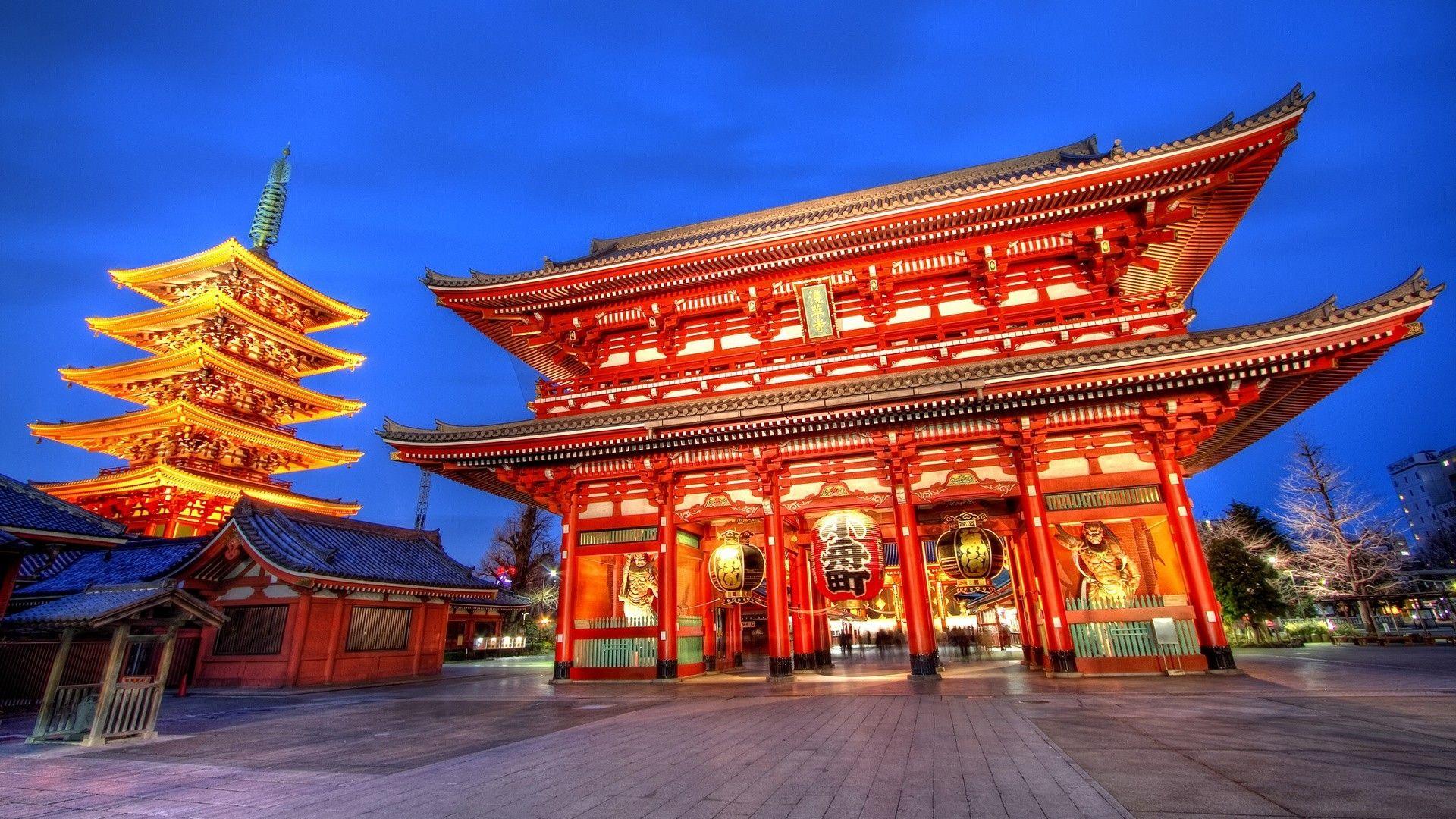 1920x1080 Asakusa Kannon Temple HD Wallpaper