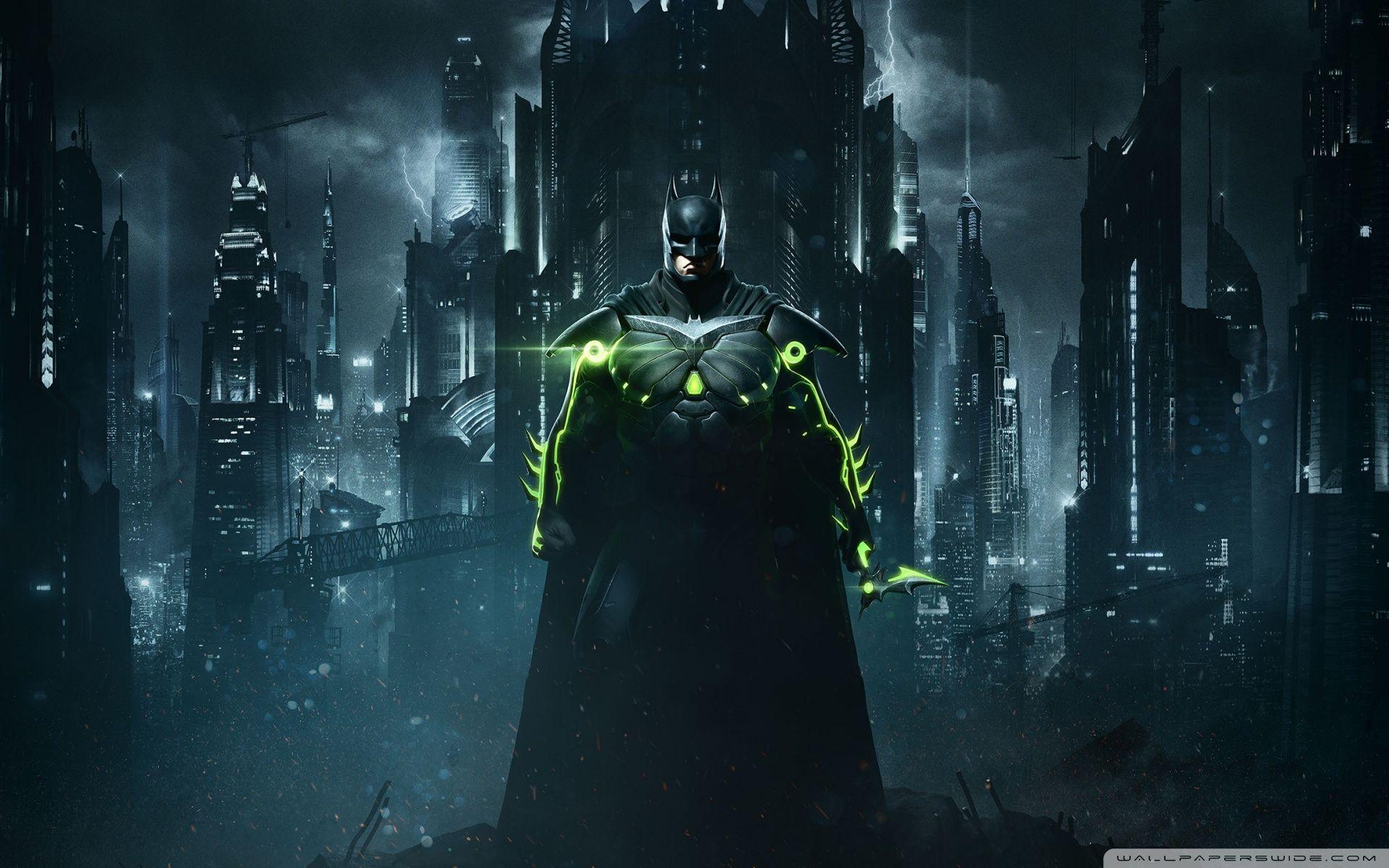 1920x1200 Download Injustice 2 Batman UltraHD Wallpaper