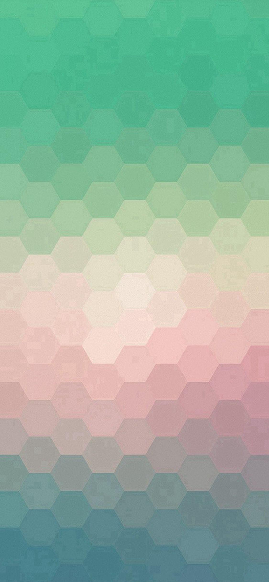 1125x2436 Hexagon Green Red Pattern Background #iPhone #X #wallpaper. iPhone wallpaper pattern, Background patterns, Pattern wallpaper