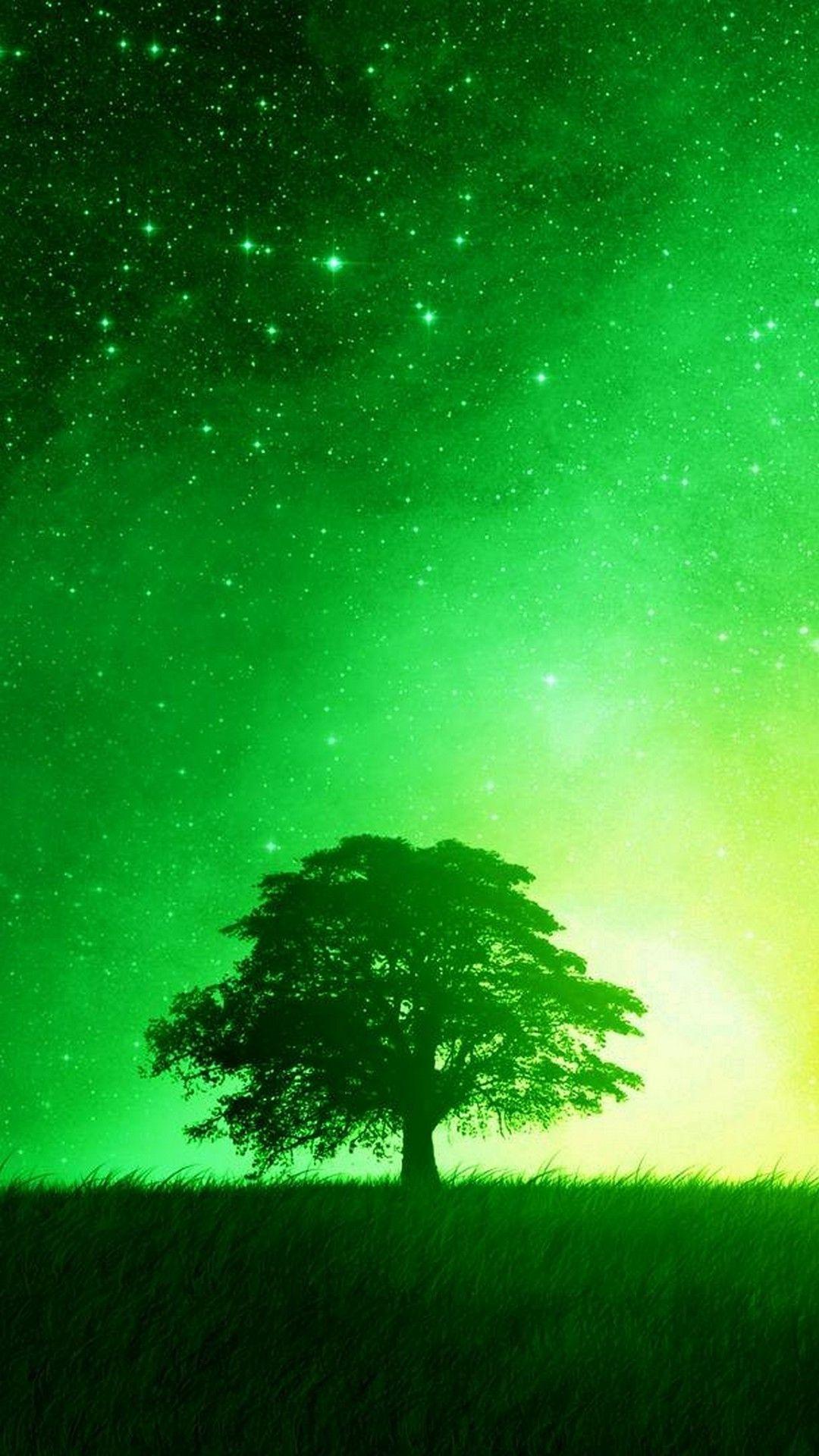 1080x1920 iPhone X Wallpaper Nature Green 3D iPhone Wallpaper