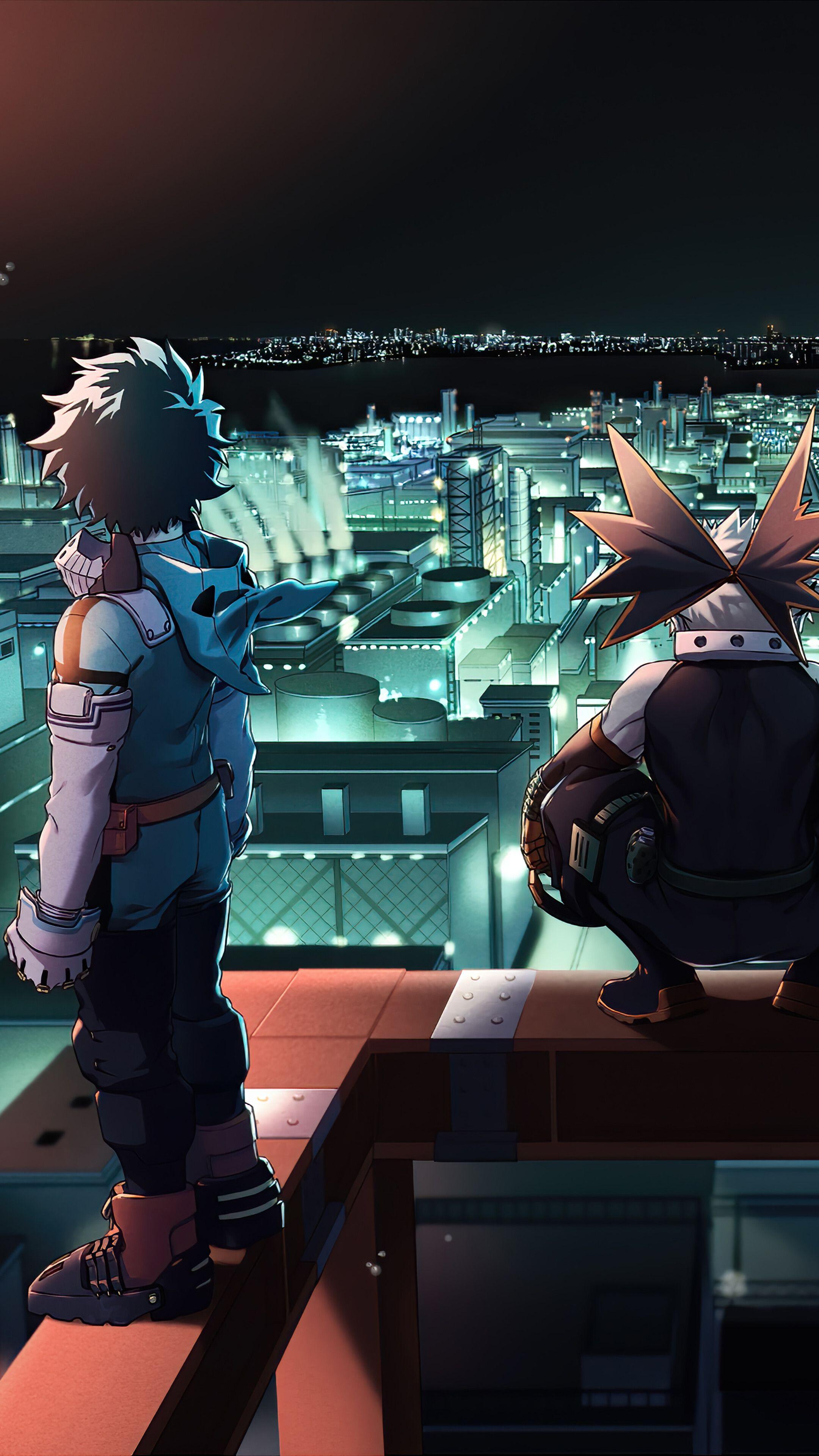 2160x3840 My Hero Academia, Izuku Midoriya, Katsuki Bakugo, 4K phone HD Wallpaper, Image, Background, Photo and Picture